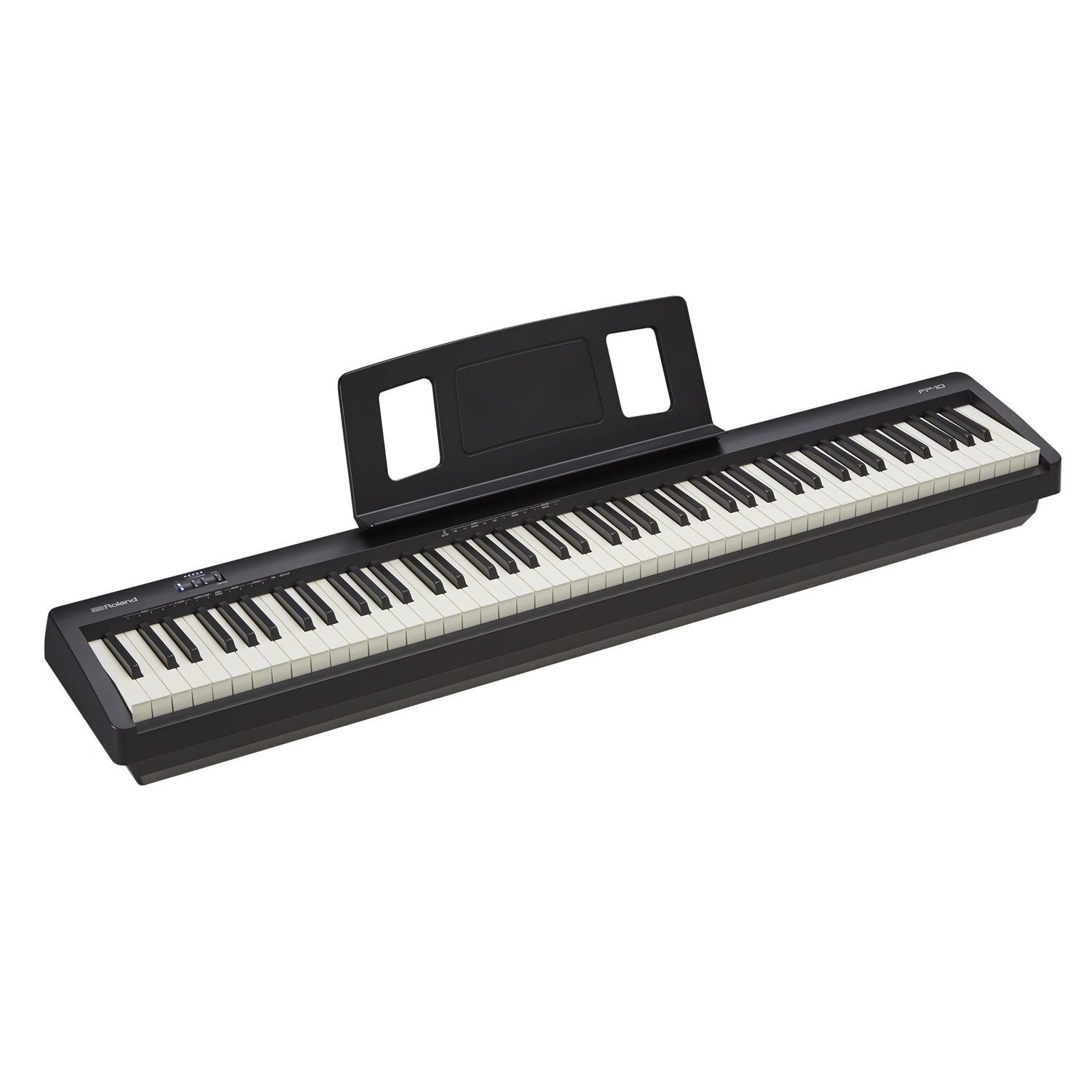 Roland Audio Stage-Piano Roland Digital Piano FP-10 Schwarz (Digital Piano, Digital Piano mit Bluetooth Konnektivität)