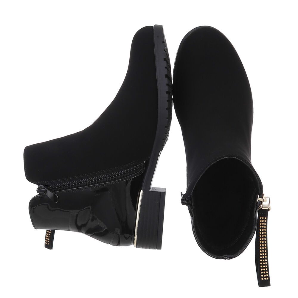 Ital-Design Damen Elegant Stiefelette (87417734) Blockabsatz günstig online kaufen