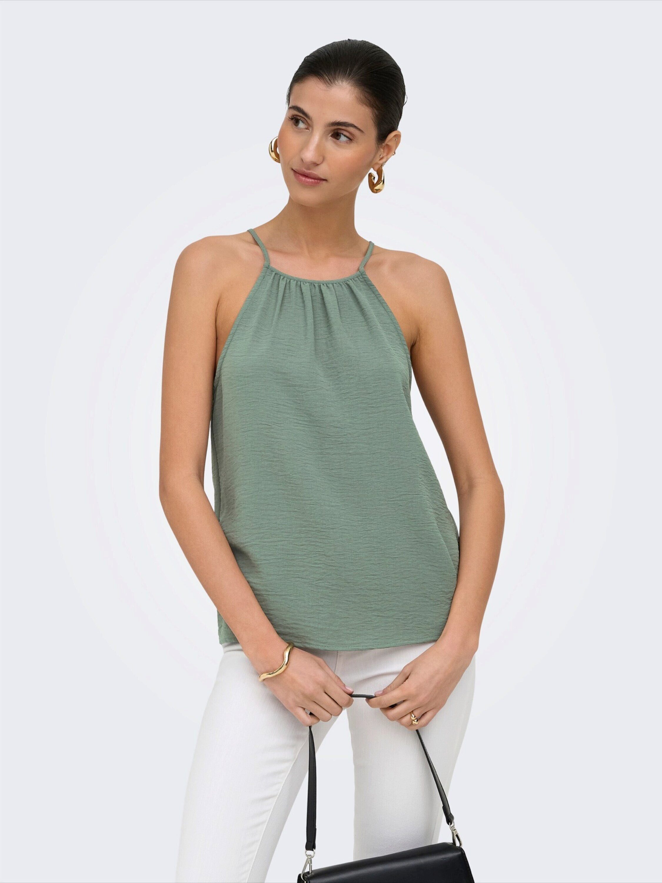 ONLY Tanktop ONLMETTE (1-tlg) Drapiert/gerafft
