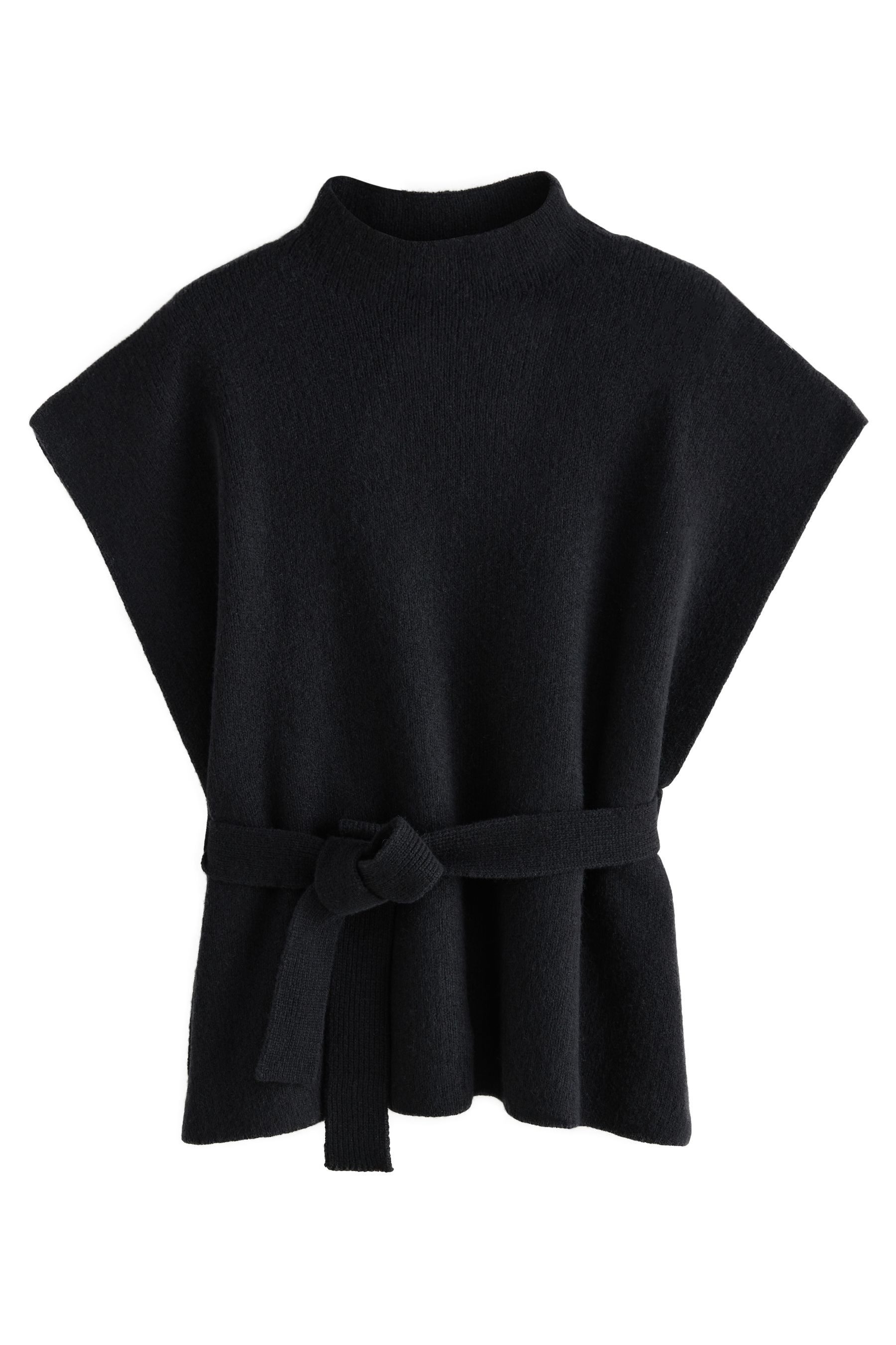 Next Strickponcho Gestrickter Pullunder mit Kaschmiranteil (1-tlg)