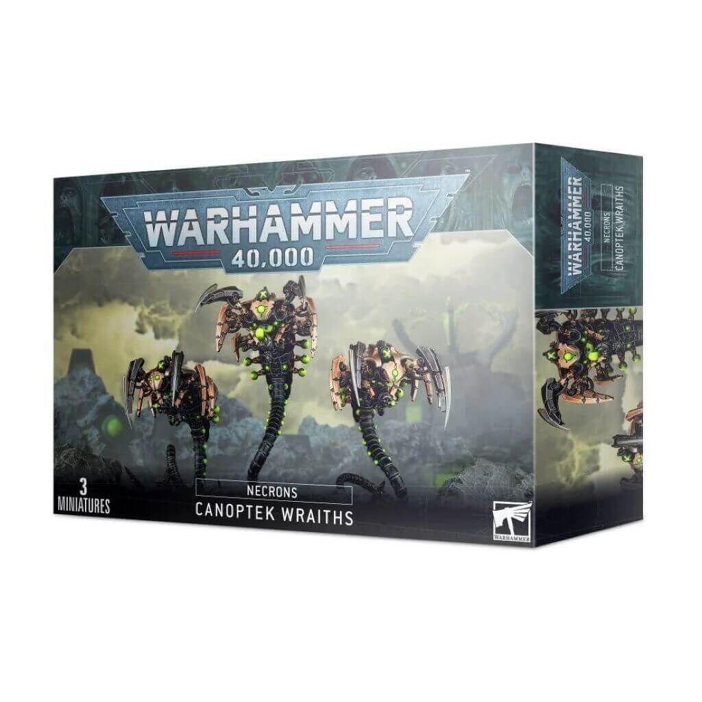 Games Workshop Spielfigur Warhammer 40.000 Necrons Canoptek Wraiths günstig online kaufen