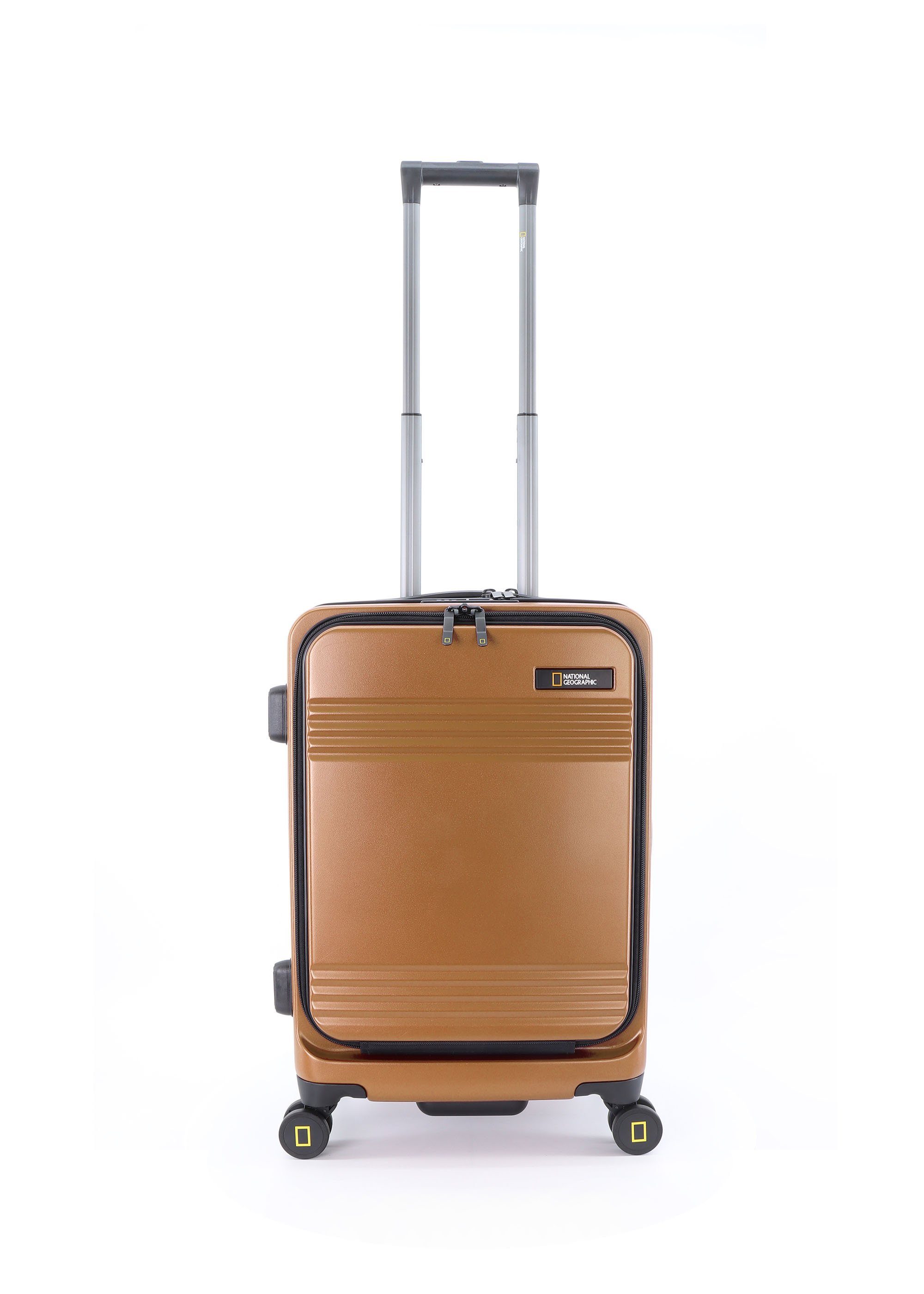 NATIONAL GEOGRAPHIC Koffer praktischem mit braun Lodge, TSA-Zahlenschloss