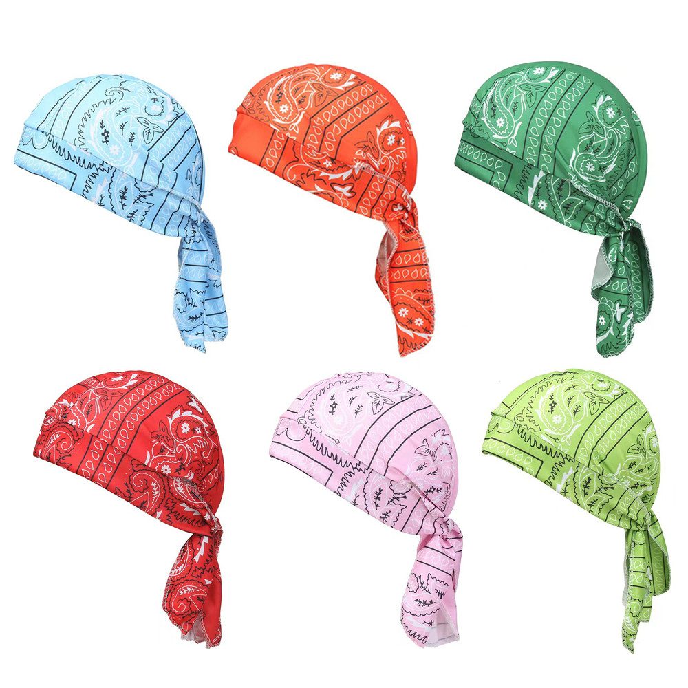 Zaewry Kopftuch 5 Stück Frauen Chemo Hut Turban Beanie, vorgebundene Headwraps, (6-St)