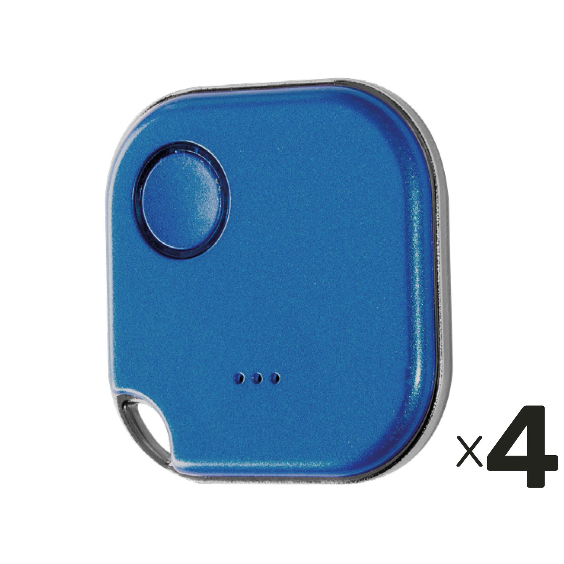 Shelly SHELLY Bluetooth Переключатель u. Dimmer, Blu Button1, Plug&Play, blau, 4er Smart-Home-Zubehör