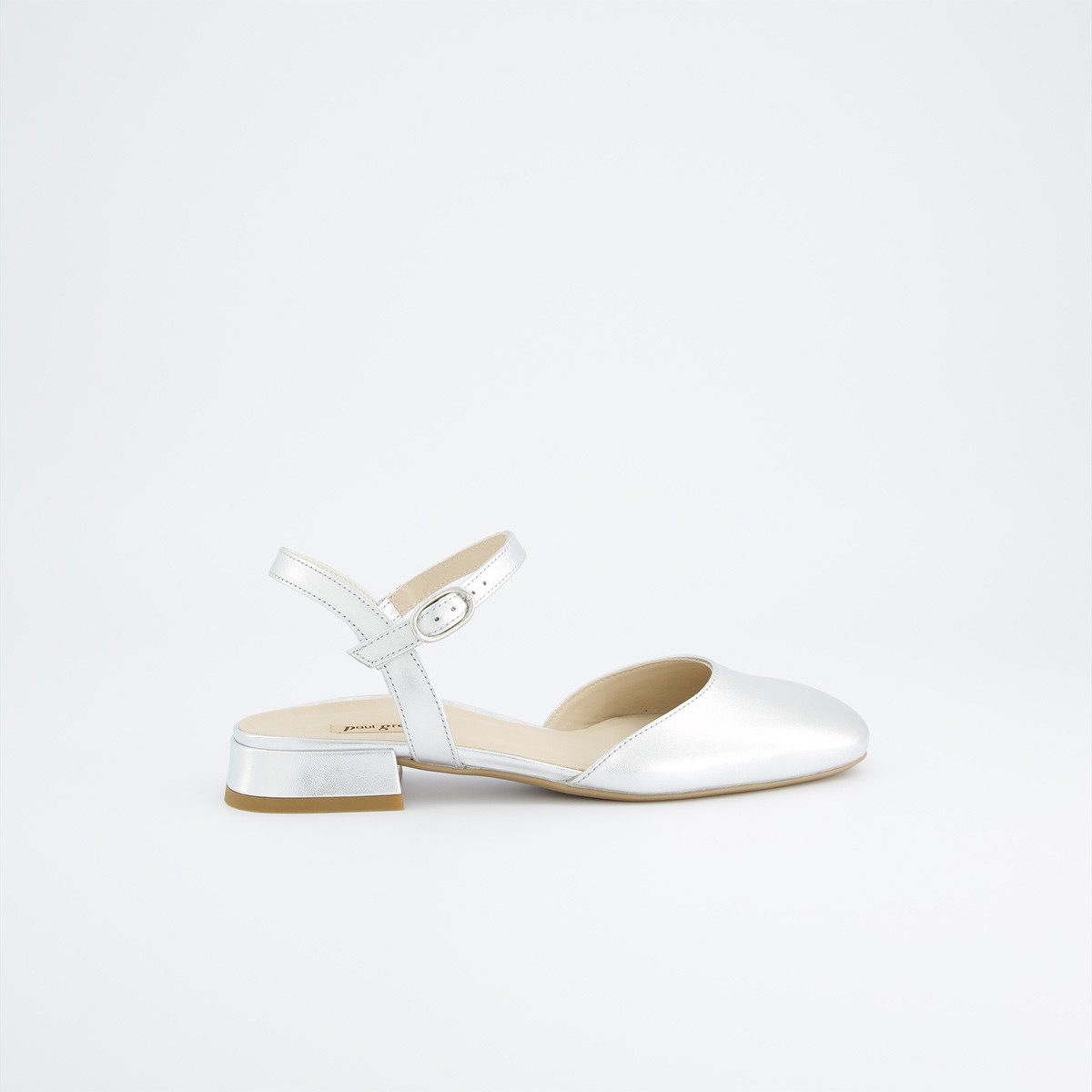 Paul Green Paul Green 3843-017, Peeptoes & Slingpumps, Silber, Damen Peepto günstig online kaufen