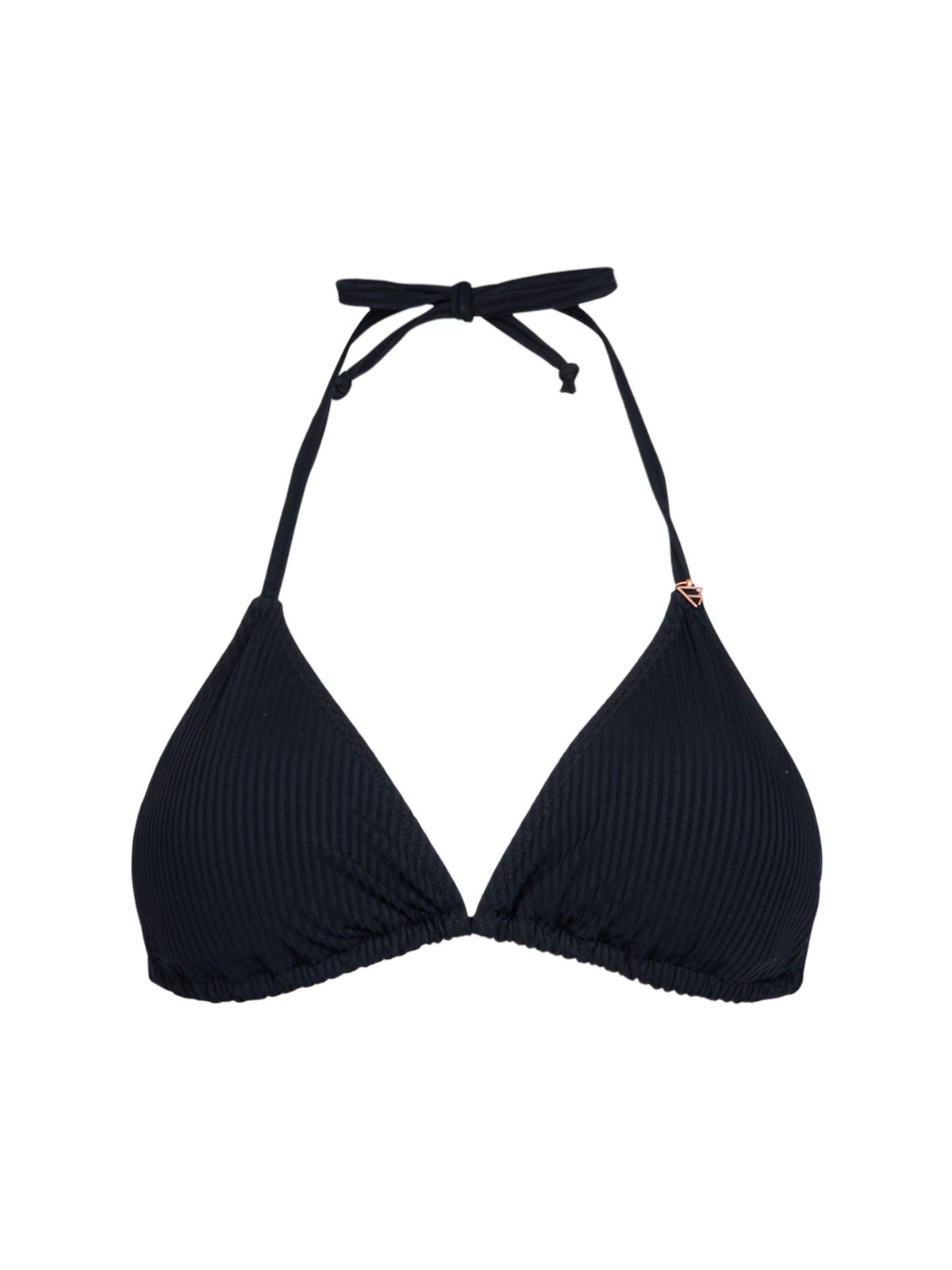 Brunotti Triangel-Bikini-Top Novalee-Rib Women Bikini Top Black