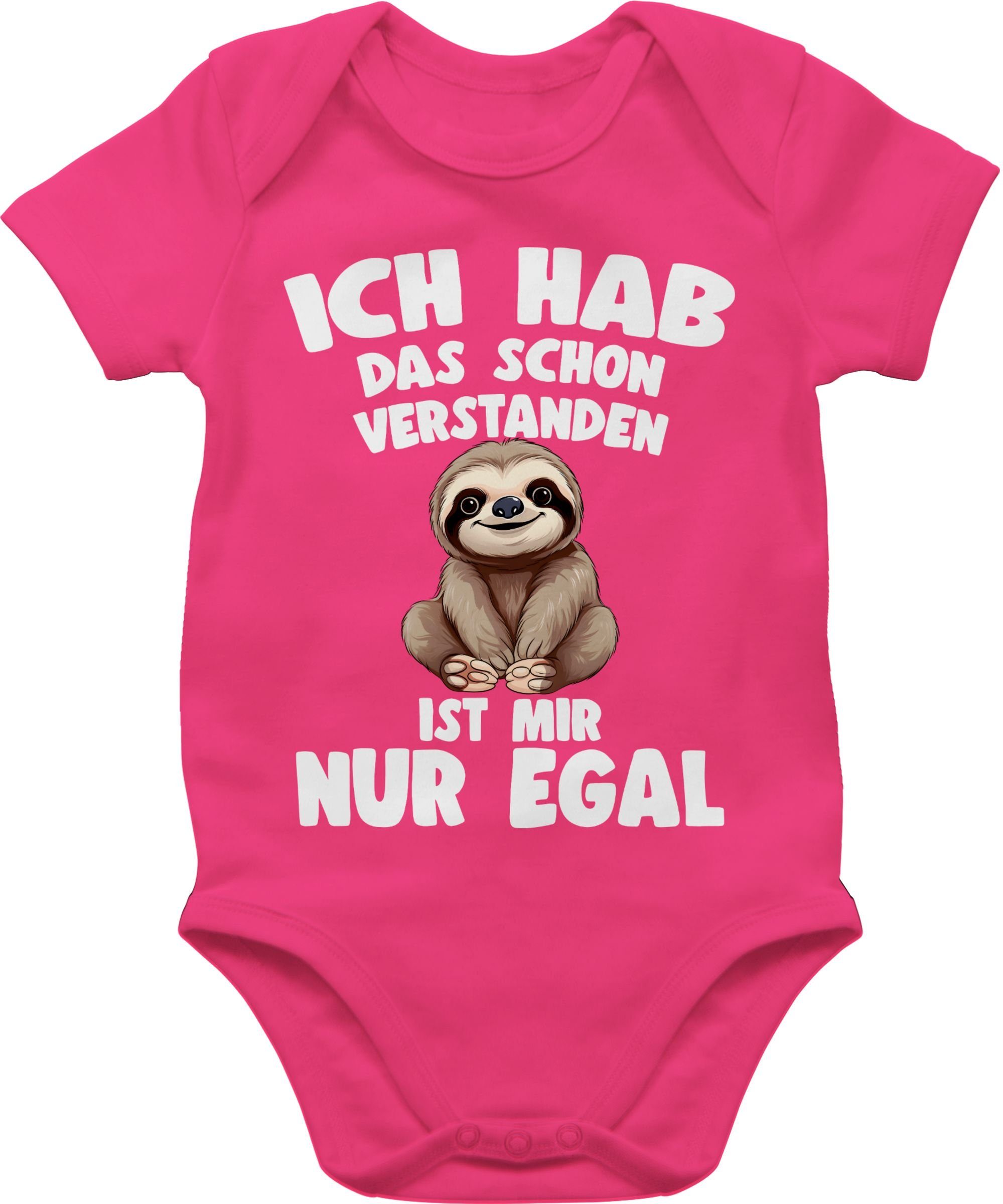 verstanden mir Shirtracer nur Lustiger ist Ich das Spruch 4 egal Shirtbody schon Fuchsia Faultier Faultier hab