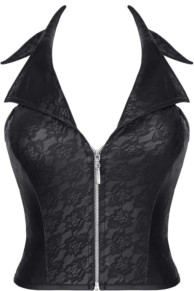 Demoniq Yogatop Top in schwarz - günstig online kaufen