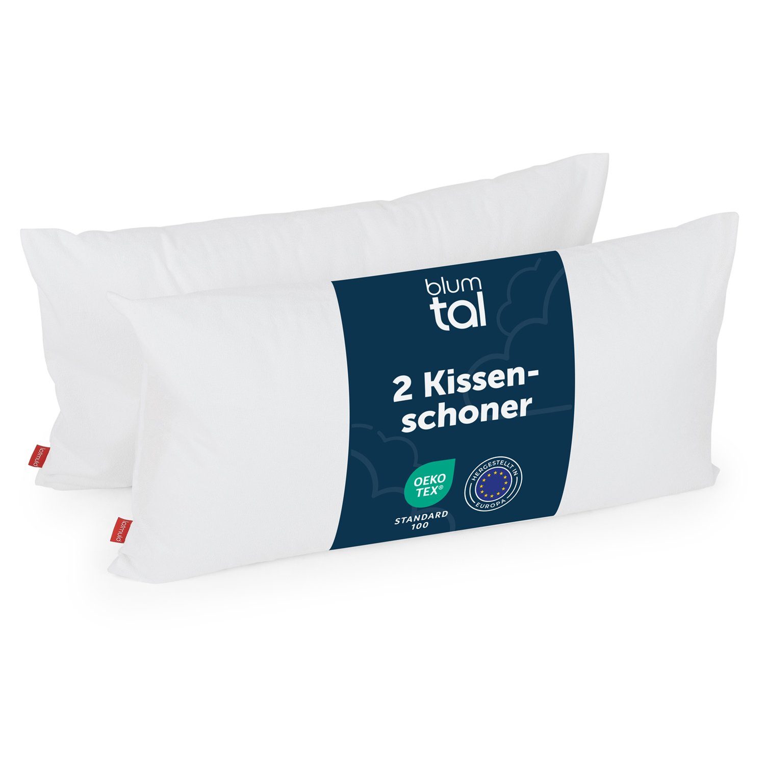 Blumtal Kissenbezug Blumtal Wasserdichter, Atmungsaktiv, Anti-Milben, (2 St günstig online kaufen