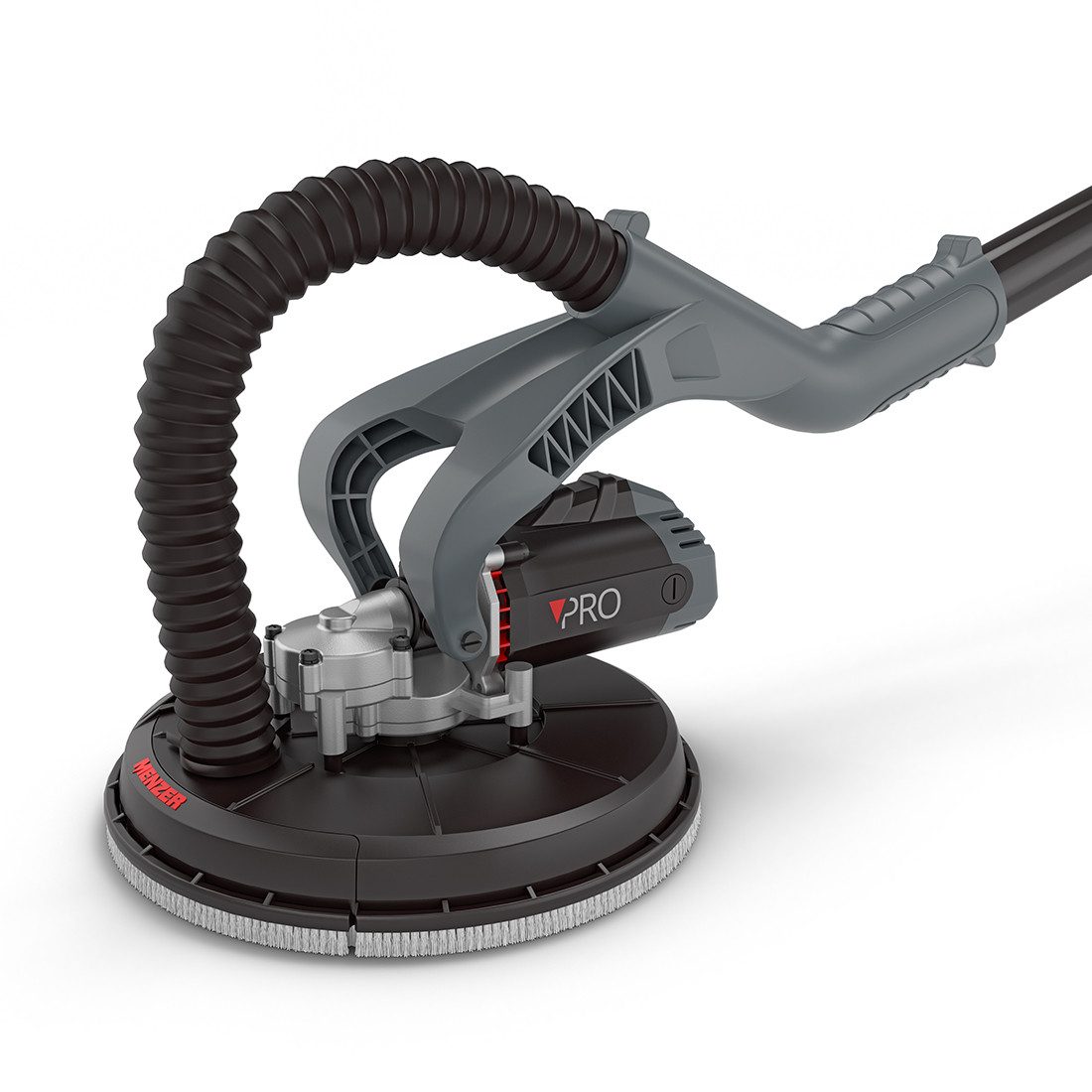 MENZER Trockenbauschleifer LHS 225 PRO, max. 2100 U/min, Langhalsschleifer für den professionellen Dauereinsatz