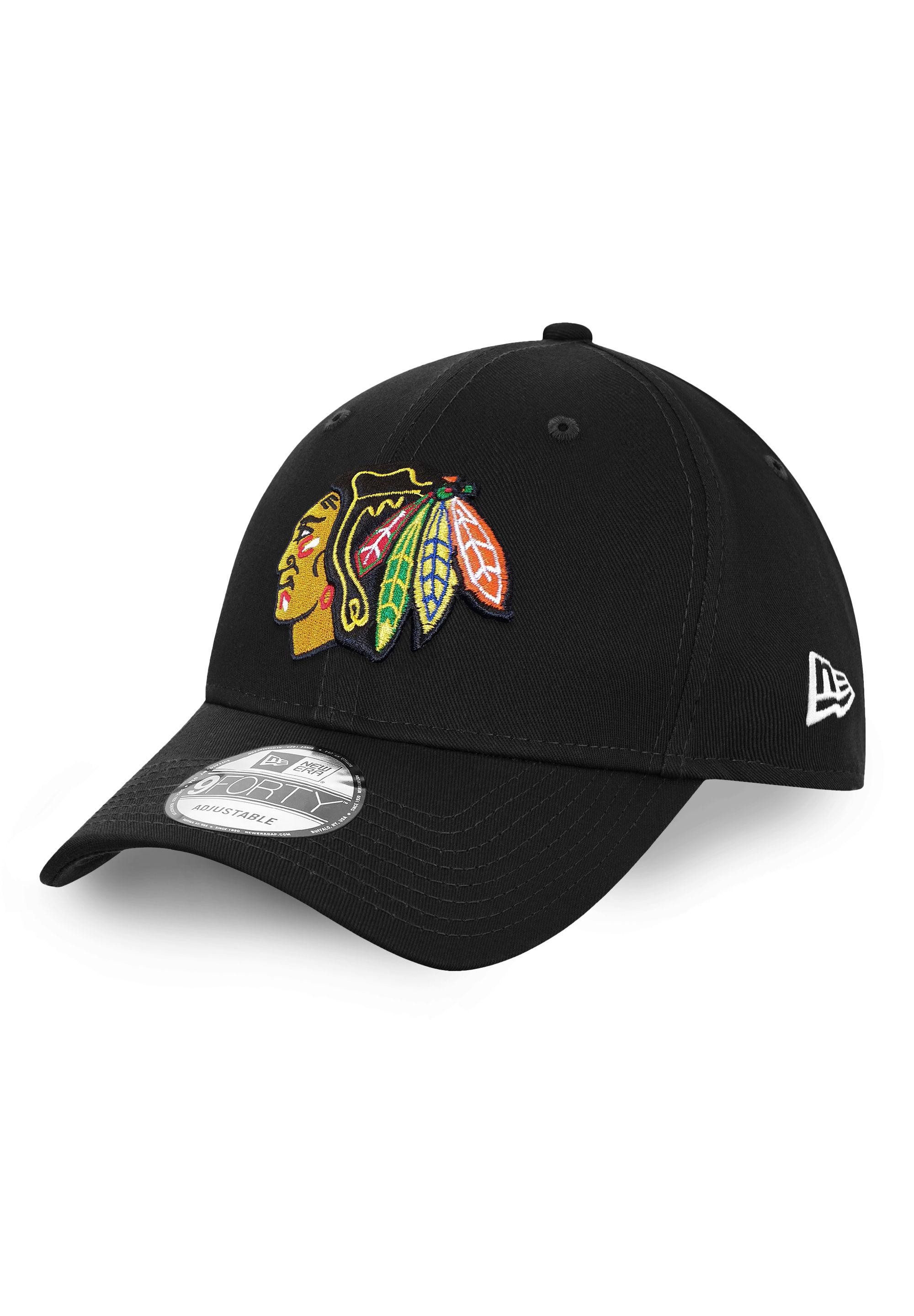 Baseball Cap Chicago Blackhawks NHL Injection Schwarz Verstellbare 9Forty Snapback