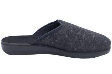 PADERO Damen Pantolette Hausschuh für breite Füße