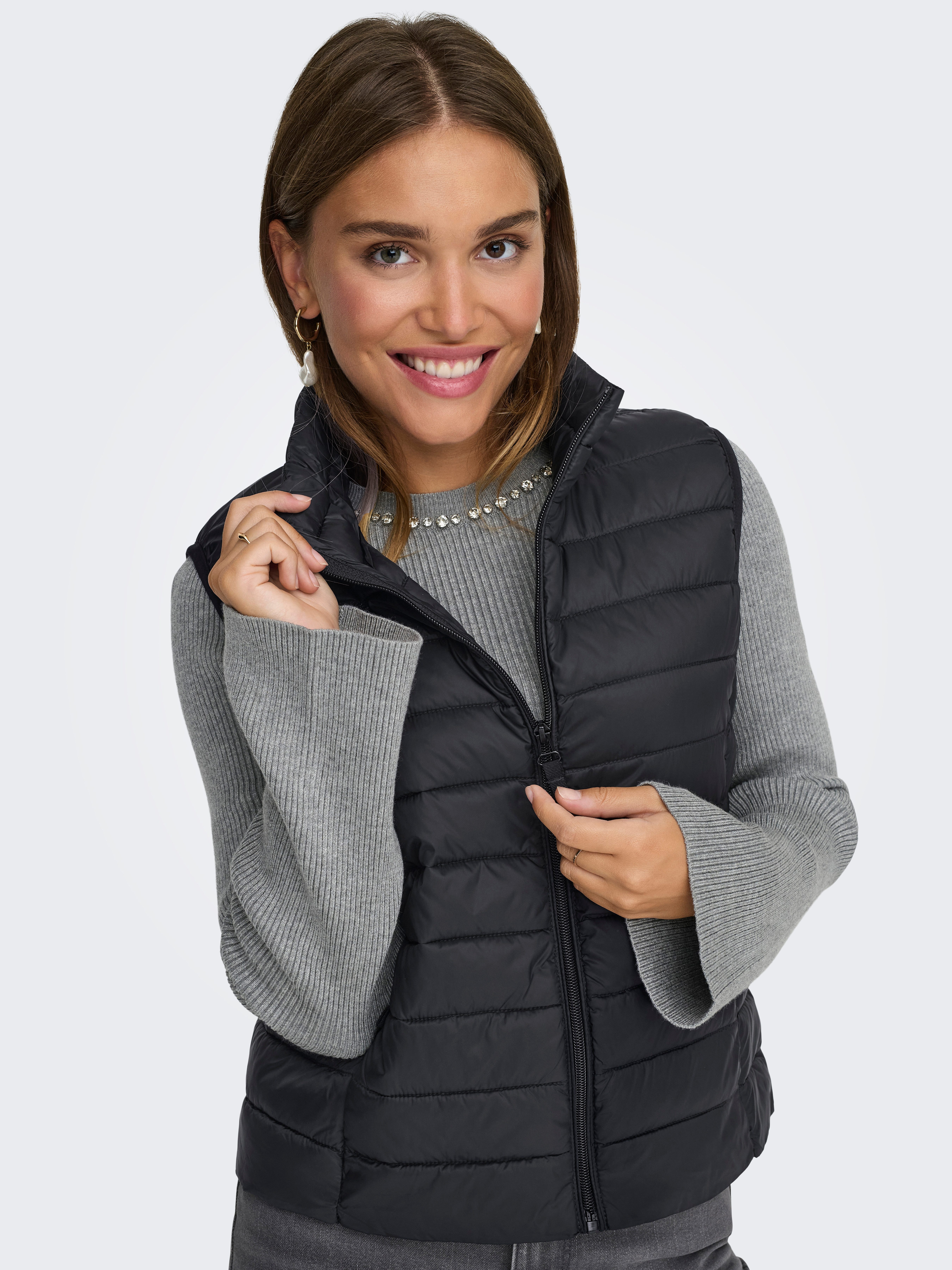 ONLY Steppweste ONLTAHIA LW QUILTED WAISTCOAT OTW CC OTW leicht glänzende O günstig online kaufen