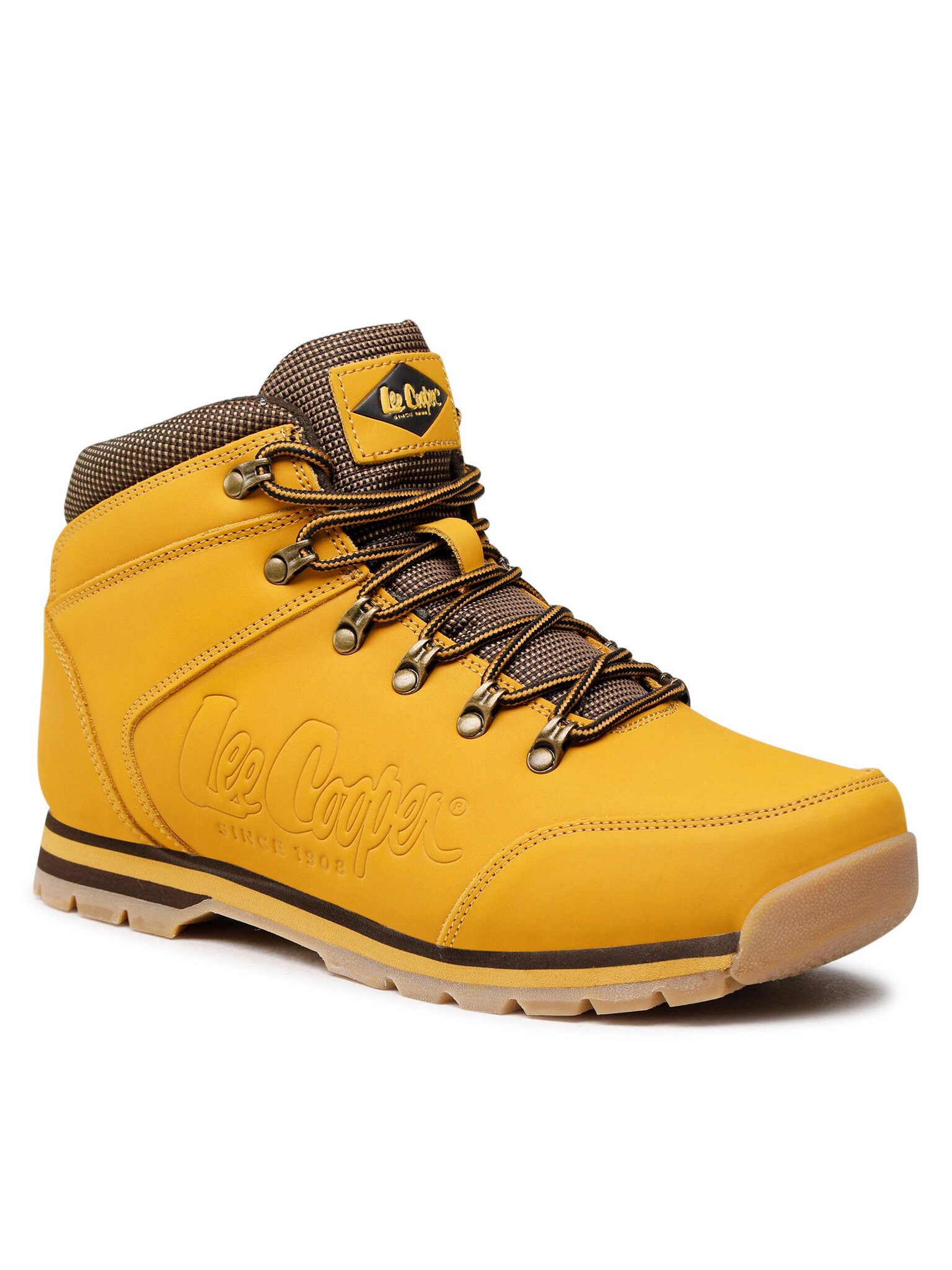 Lee Cooper Schnürschuhe LCJ-21-01-0706M Camel Schnürboots