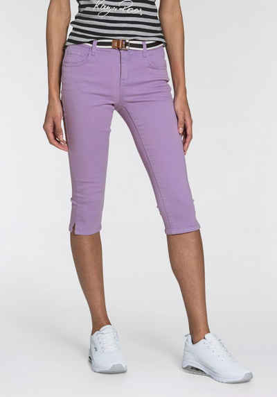 Sweatshorts kurze Damenhose Sommerhose Jeans-Optik 38-42 SHORTS Jogpants 