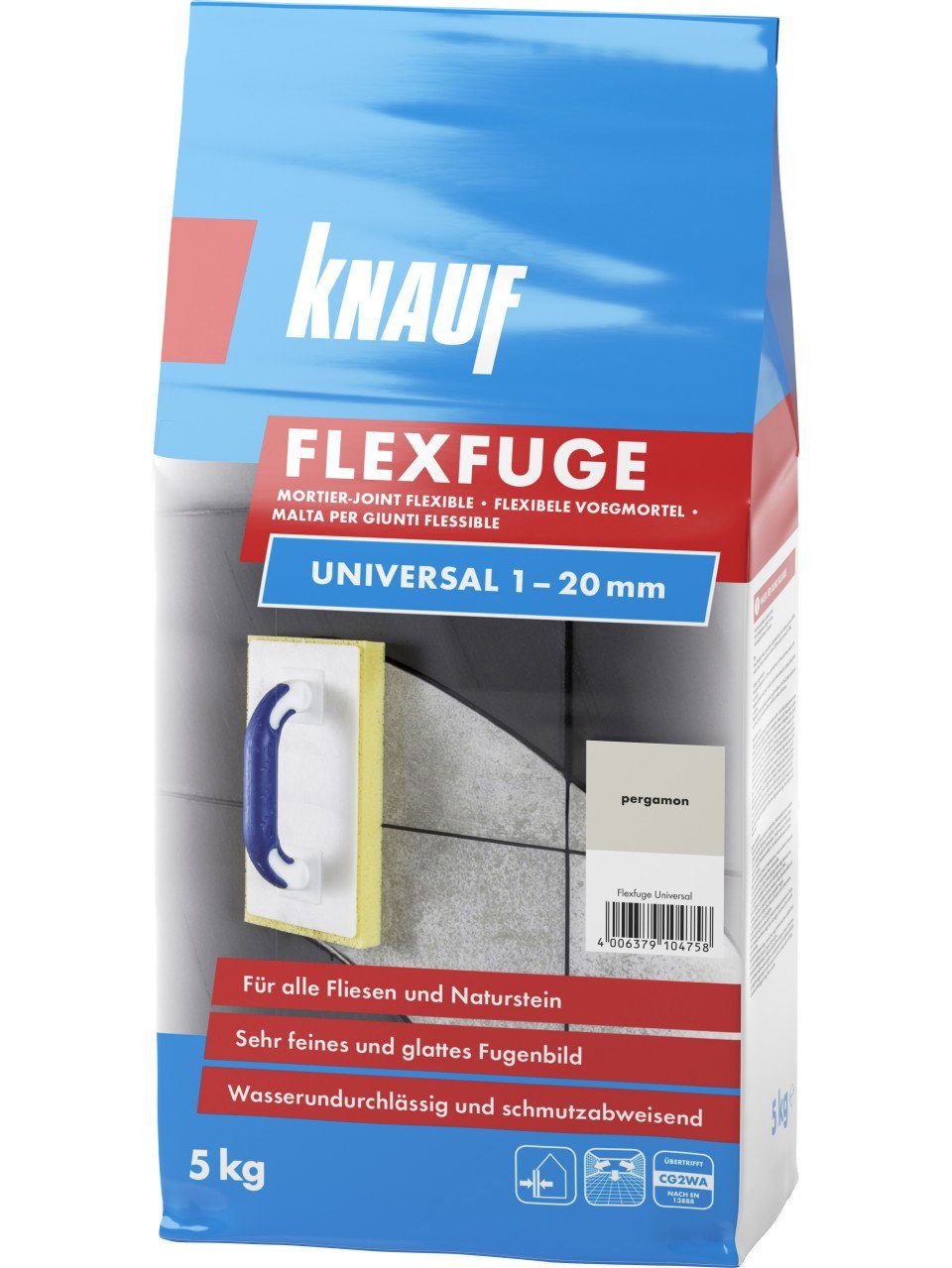 KNAUF Fugenmörtel Knauf Fugenmörtel Flexfuge Universal 1 - 20 mm