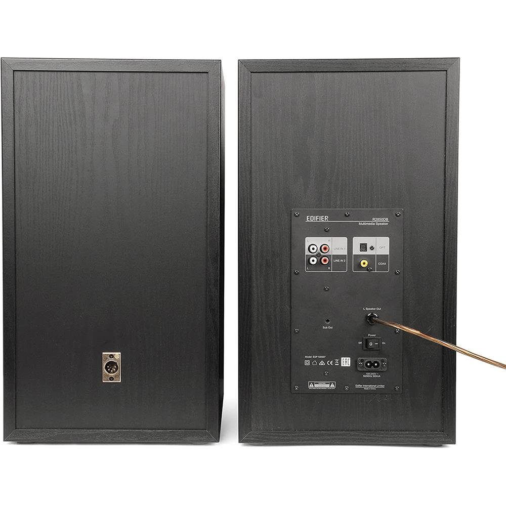 Edifier® R2850DB Regal-Lautsprecher 2.0 (Bluetooth, 150 W, Fernbedienung)