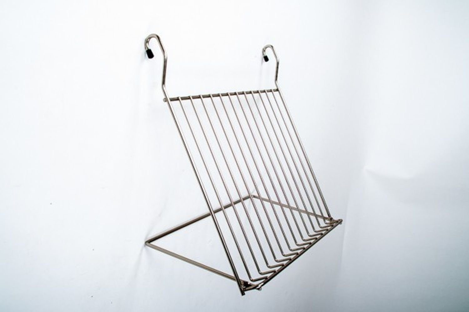 WESCO Mehrzweckregal Wesco Relingsystem Kochbuchablage Edelstahloptik