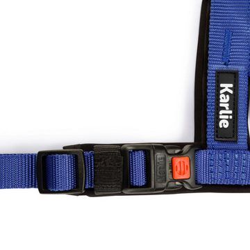 Karlie Hunde-Geschirr Art Sportiv Premium Komfort Geschirr blau