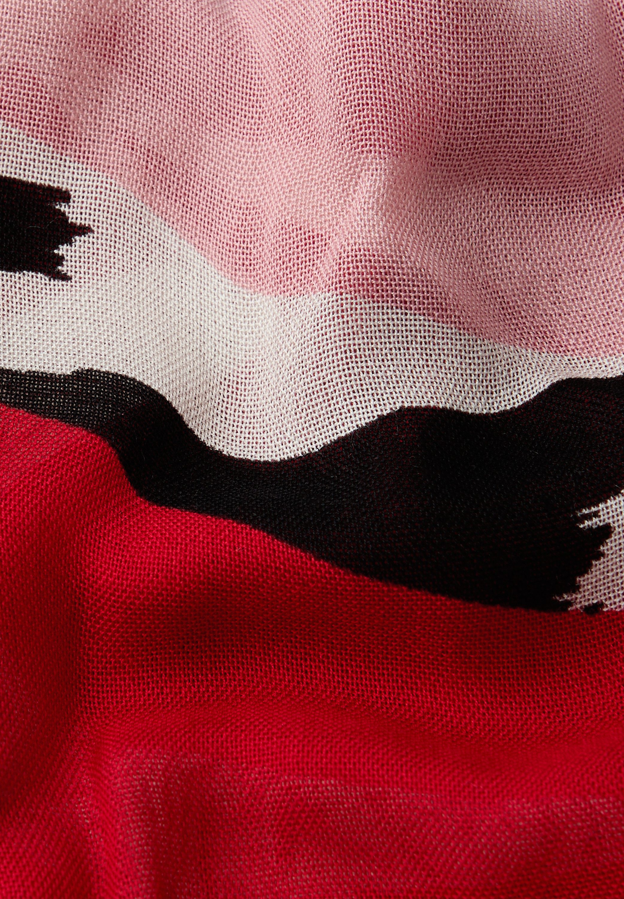 STREET ONE Schal, mit Mustermix