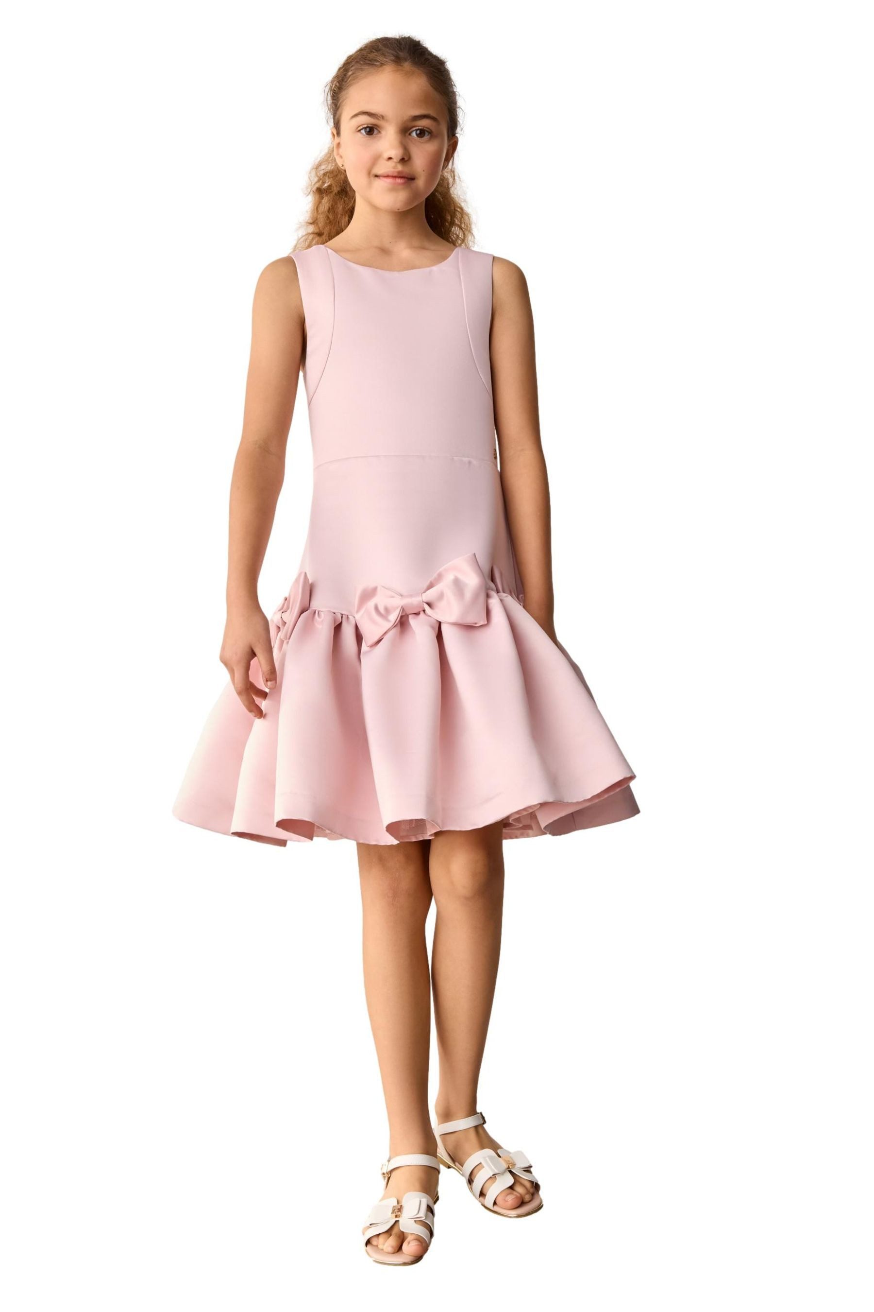 Satinkleid Baker by Ted Baker Kleid mit Satinschleife