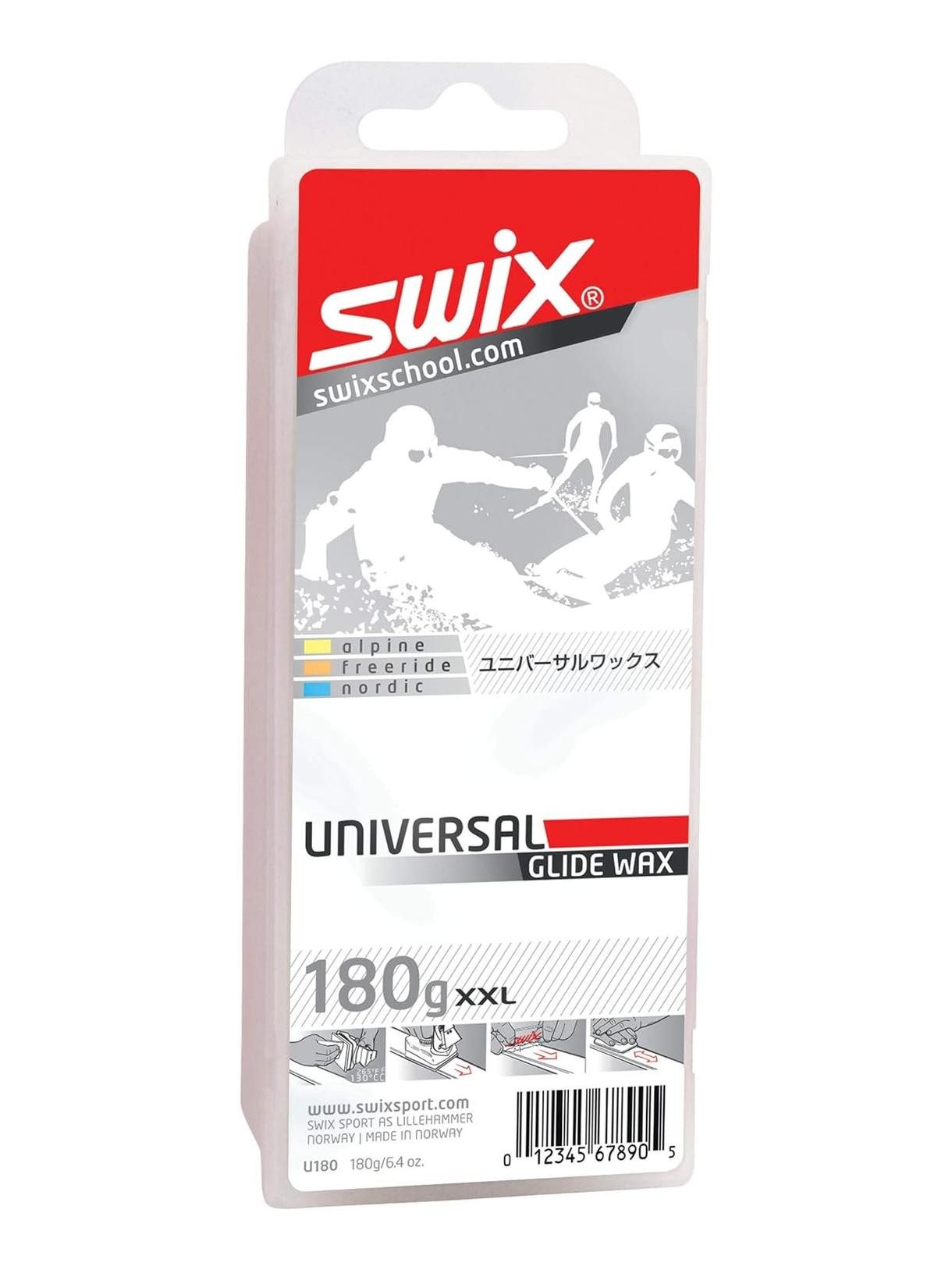 Swix Ski SWIX U180 Universal Wax 180g Skiwachs, für die Piste