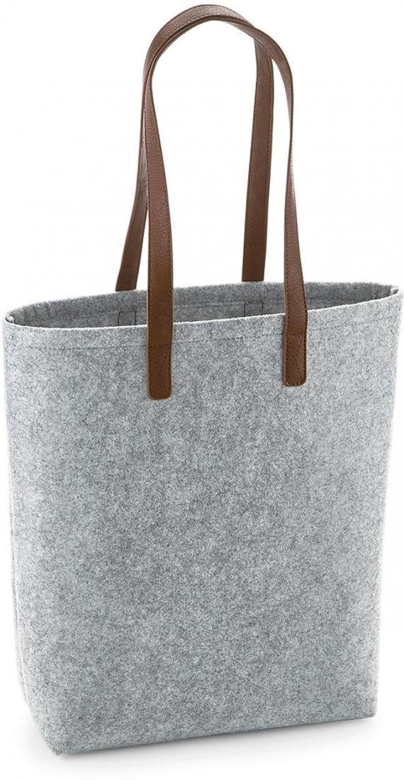 BagBase Umhängetasche Premium Felt Tote 29 x 38 x 12 cm
