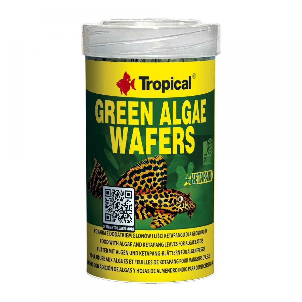 Tropical Green Algae Wafers, für: Loricariidae