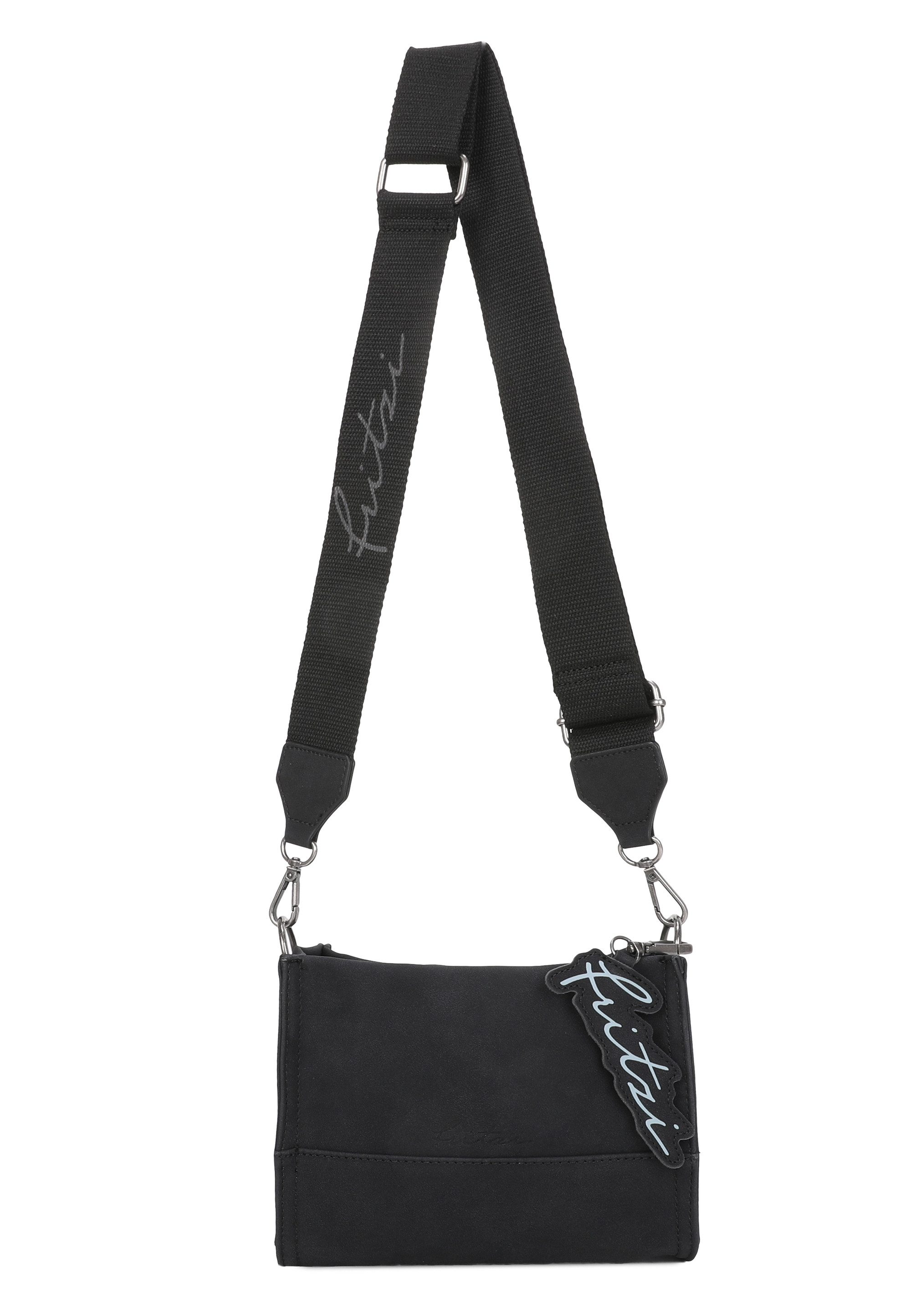 Fritzi aus Preußen Schultertasche Toty02, Anhänger mit ´fritzi`-Aufdruck