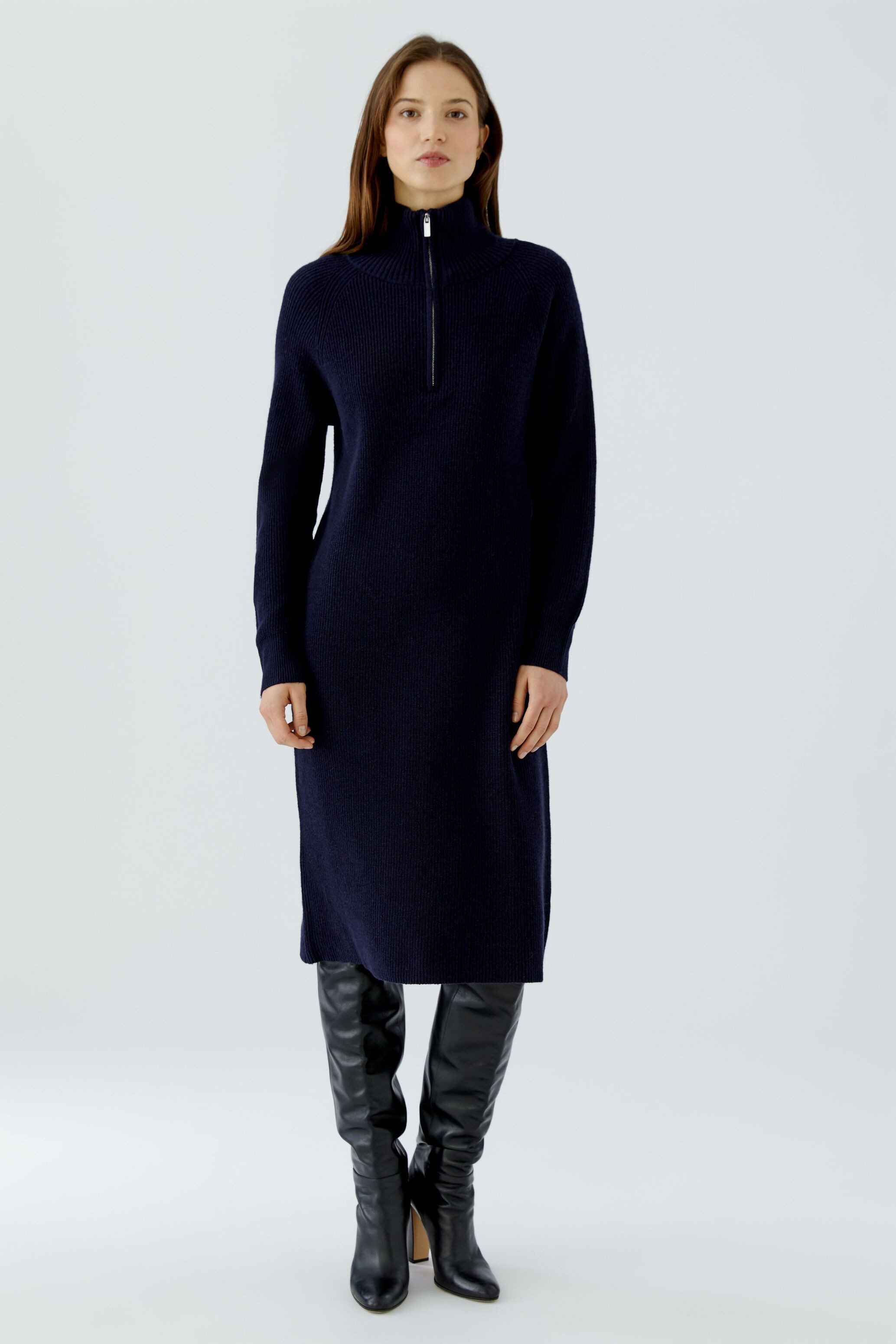Oui Strickkleid