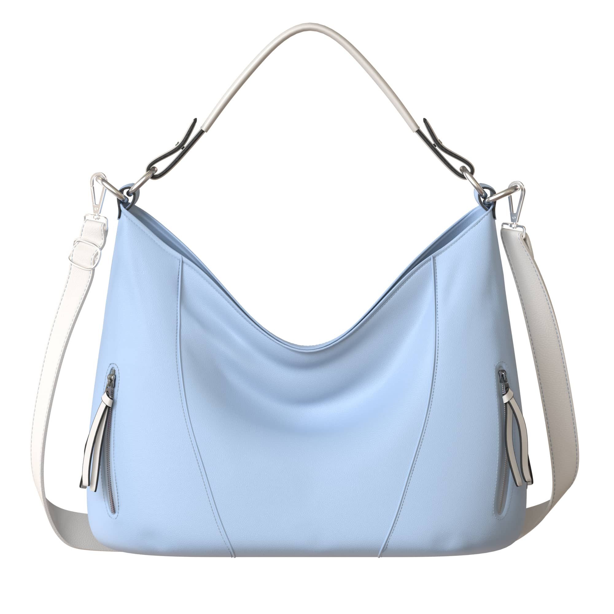 Shopper Damen Shopper Hand Henkel Tasche Veganes Leder 30627