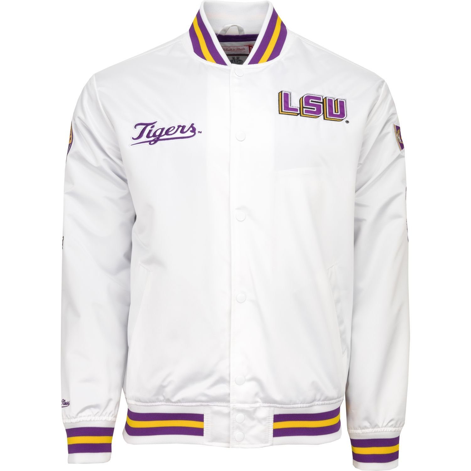 Mitchell Collection LSU & Satin Ness NCAA City Collegejacke