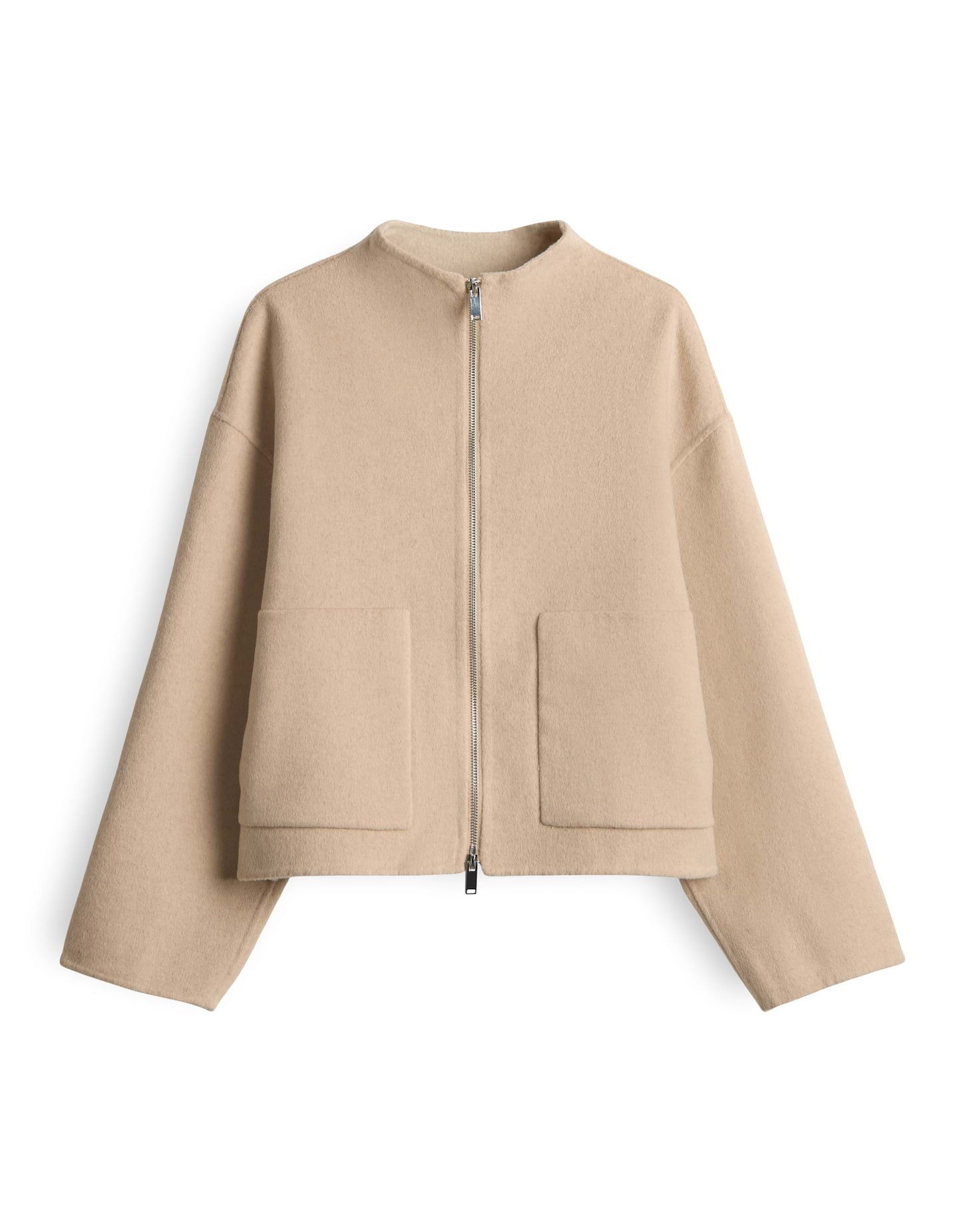 OPUS Wolljacke HELISA HELISA klassischer Kragen, überschnittene Schulter mi günstig online kaufen