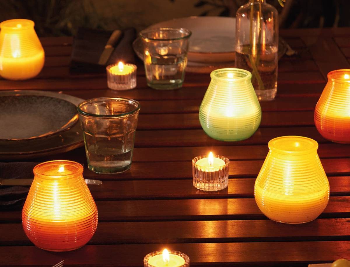Bolsius Duftkerze Bolsius Maxi-Lichte Citronella 8er Pack günstig online kaufen