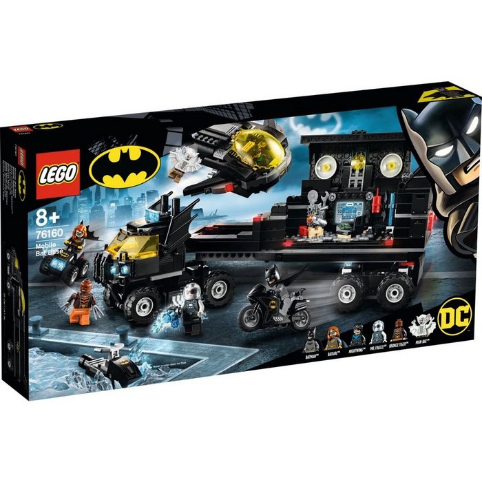 LEGO® Konstruktionsspielsteine LEGO® DC Universe Super Heroes™ - Mobile Batbasis (Set 743 St)