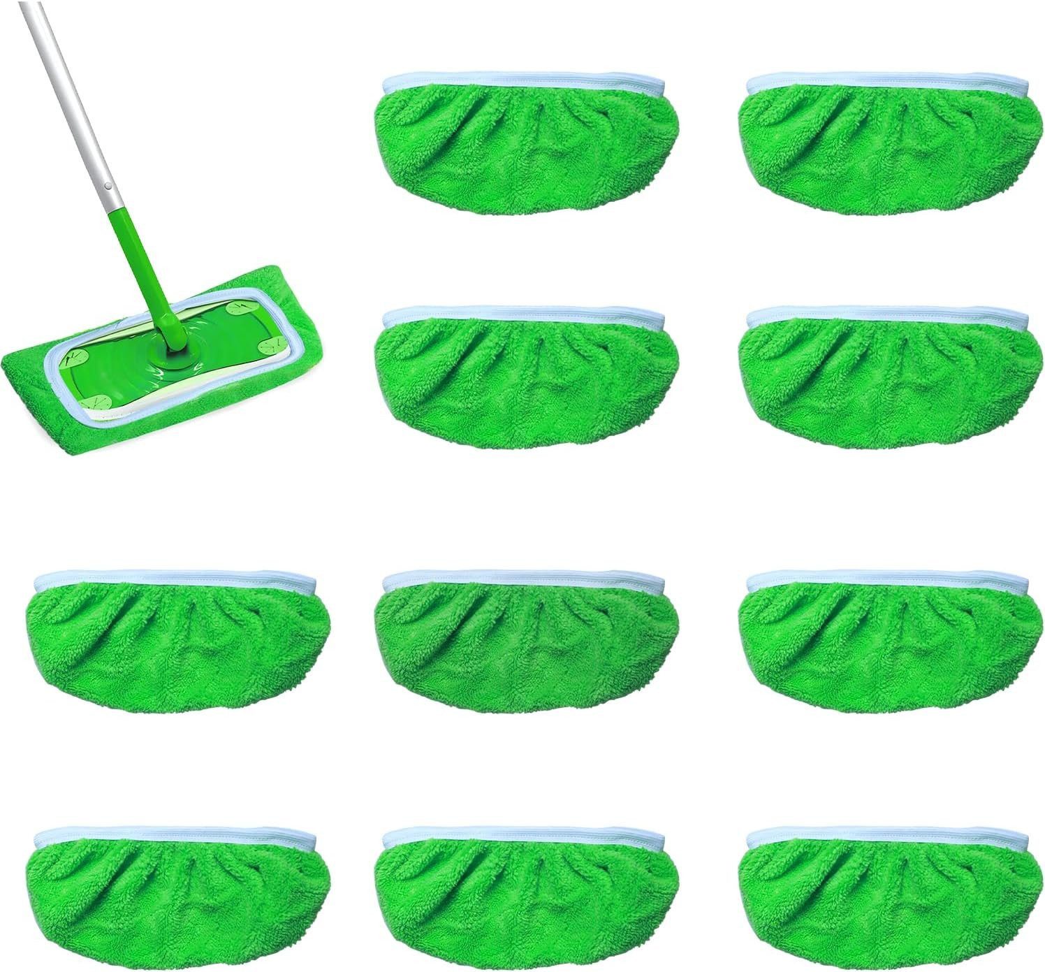 FELIXLEO Sprühwischer Bodentücher für Swiffer Mop Waschbar Mehrweg Bodenwischer (20-tlg)