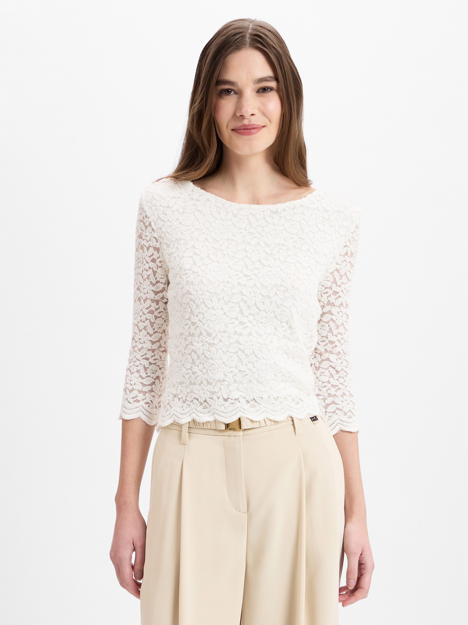 Marie Lund Spitzenshirt