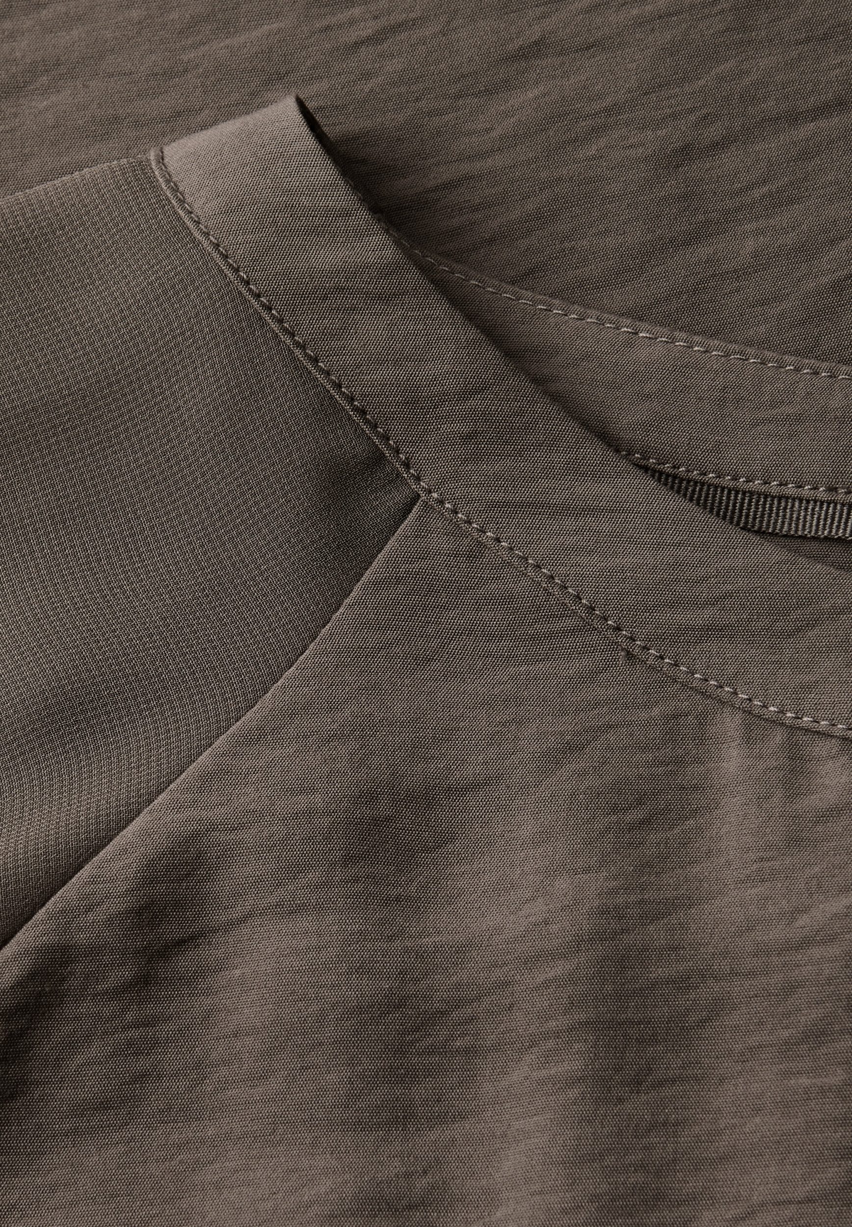 STREET ONE Kurzarmbluse – Blusenshirt mit dezenten Mesh-Details günstig online kaufen