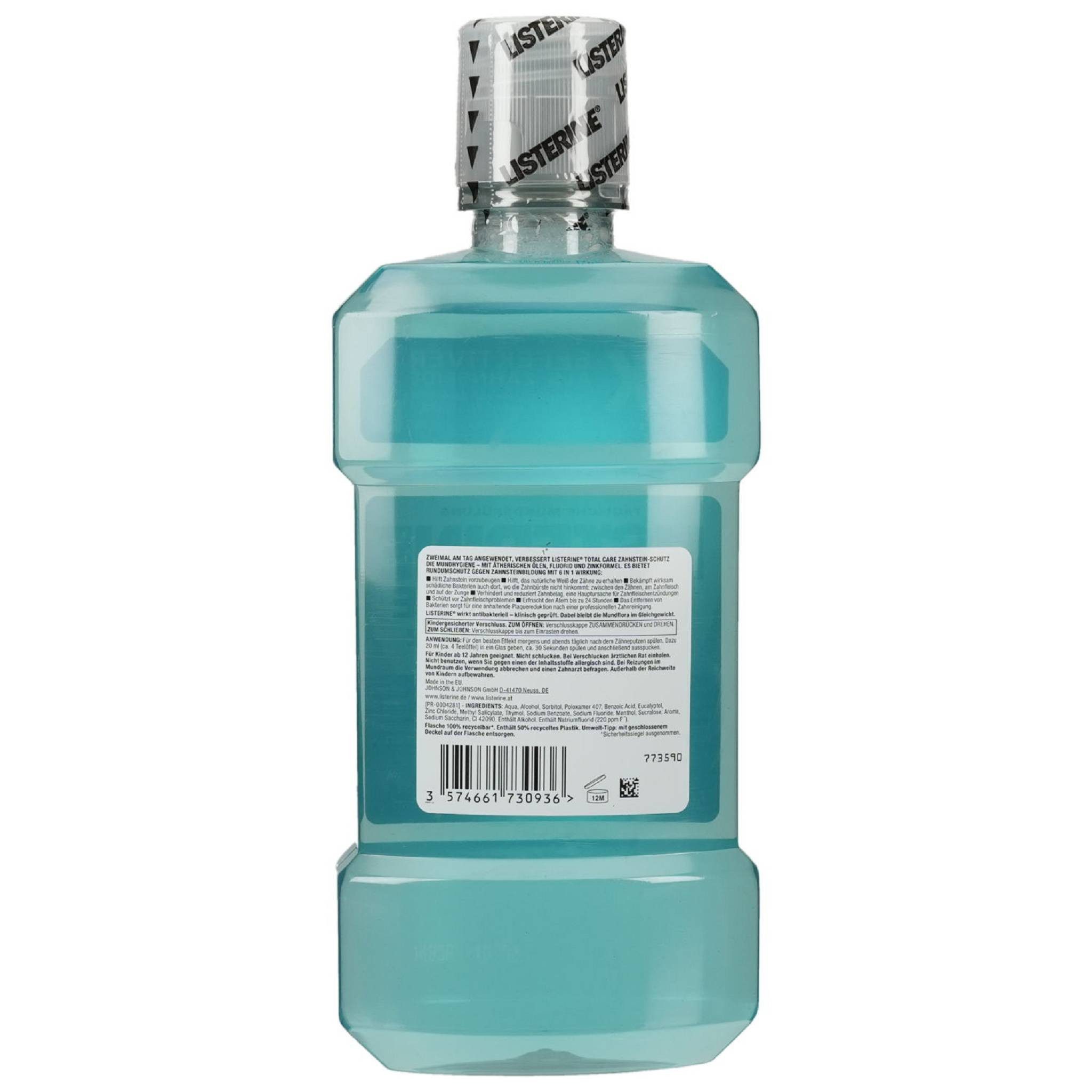 Listerine Mundspülung Total Care Zahnstein-Schutz Mundspülung 500ml PZN 18754320