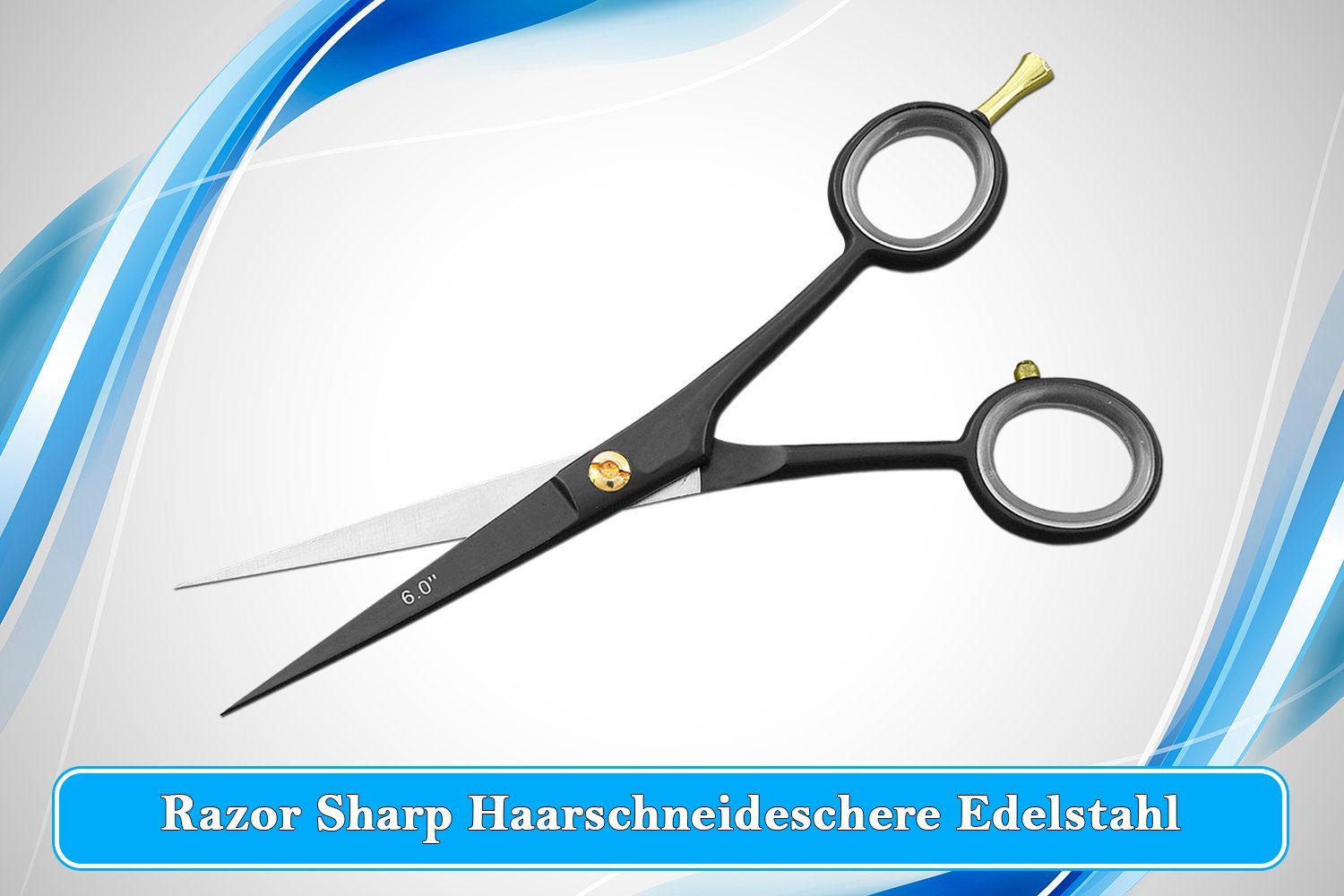 SMI Haarschere 6 Zoll Friseurschere haarschneideschere frisör schere haarschere