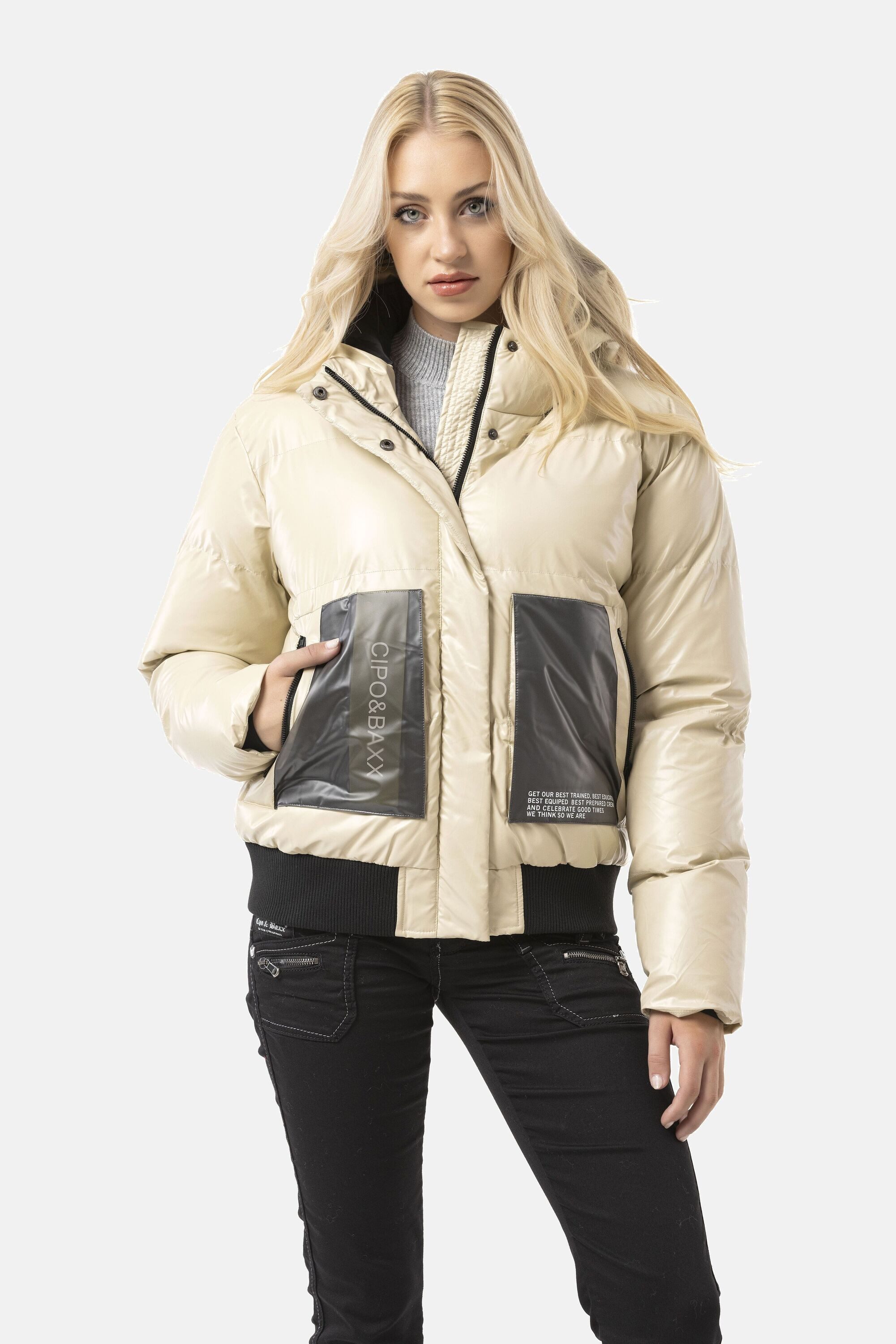 Cipo & Baxx Winterjacke WM141 Funktion trifft Stil für frostige Tage