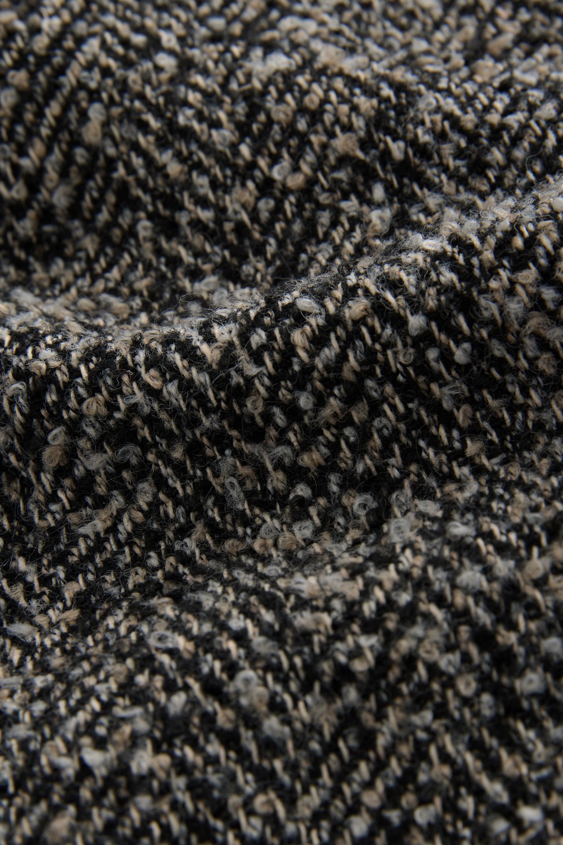 Next Jackenblazer Kragenlose Bouclé-Jacke (1-tlg) günstig online kaufen