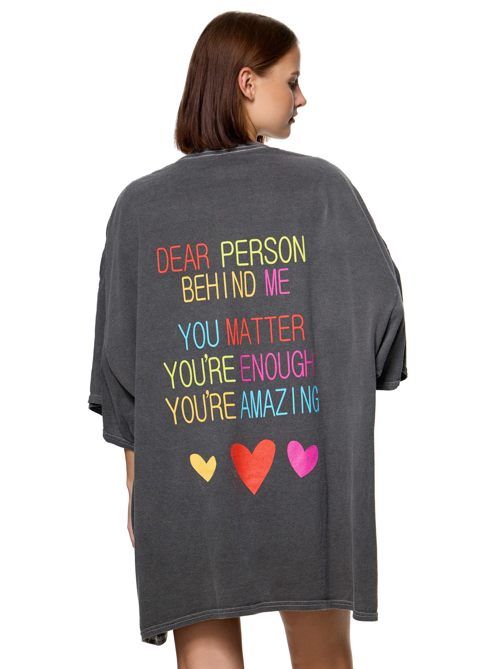 Worldclassca T-Shirt Worldclassca Oversized Print You günstig online kaufen