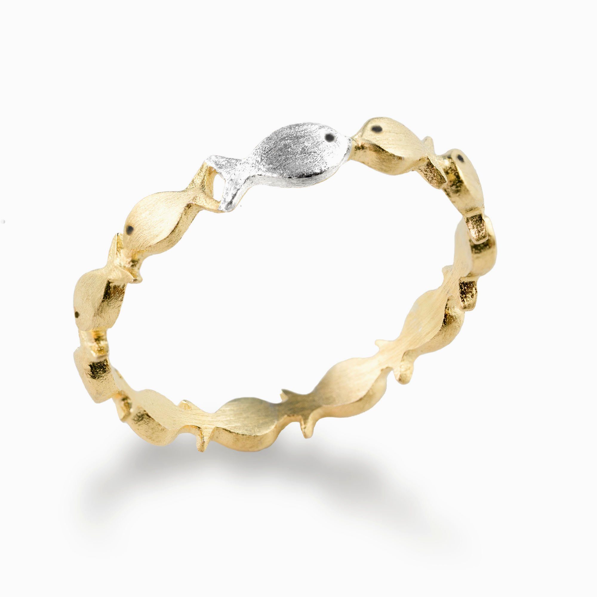 Villa Sorgenfrei Schmuckmanufaktur Silberring Gegen den Strom. Zarter schma günstig online kaufen