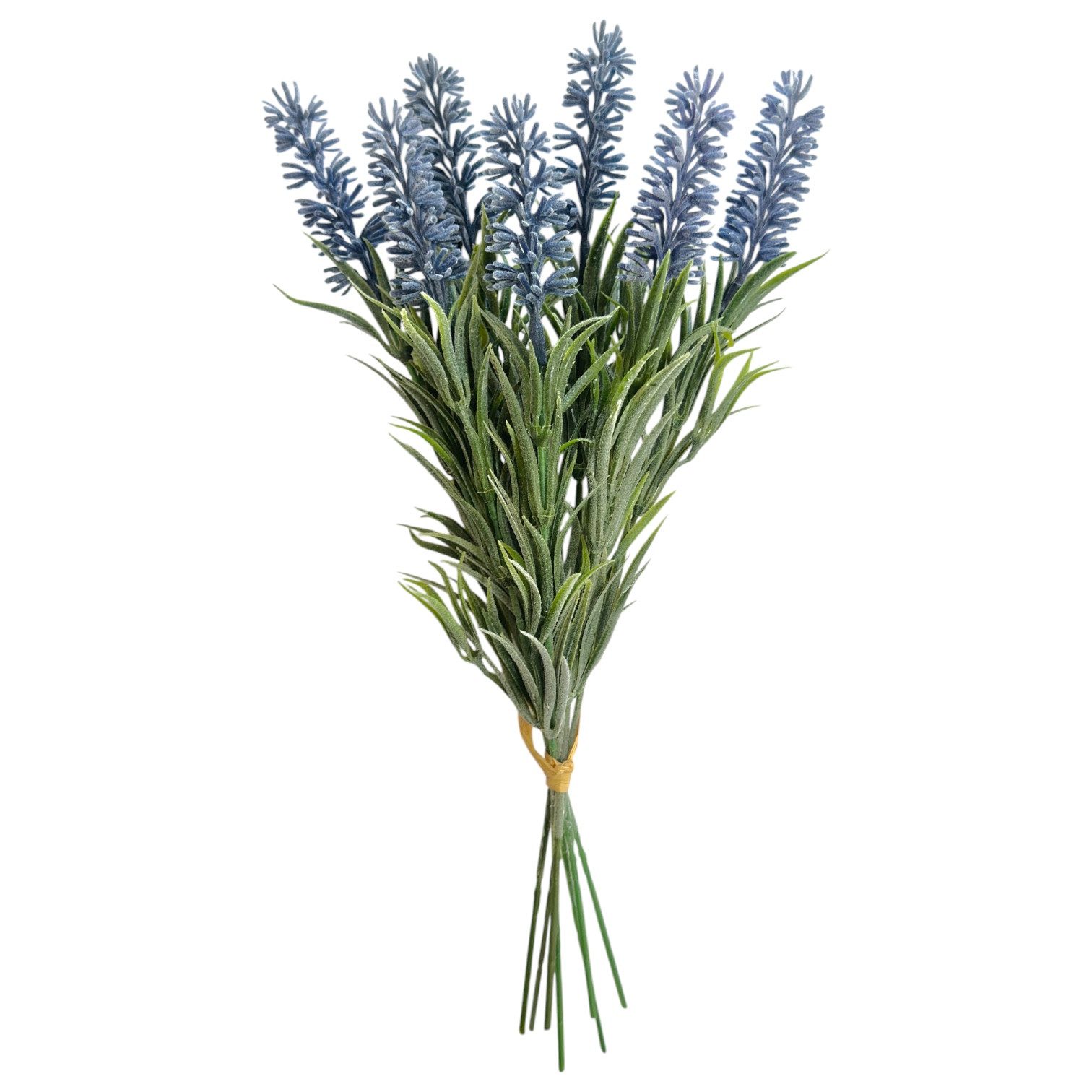Kunstpflanze Künstlicher Lavendelbund 29cm, Lavendelzweig für Vase & Dekoration, Gasper