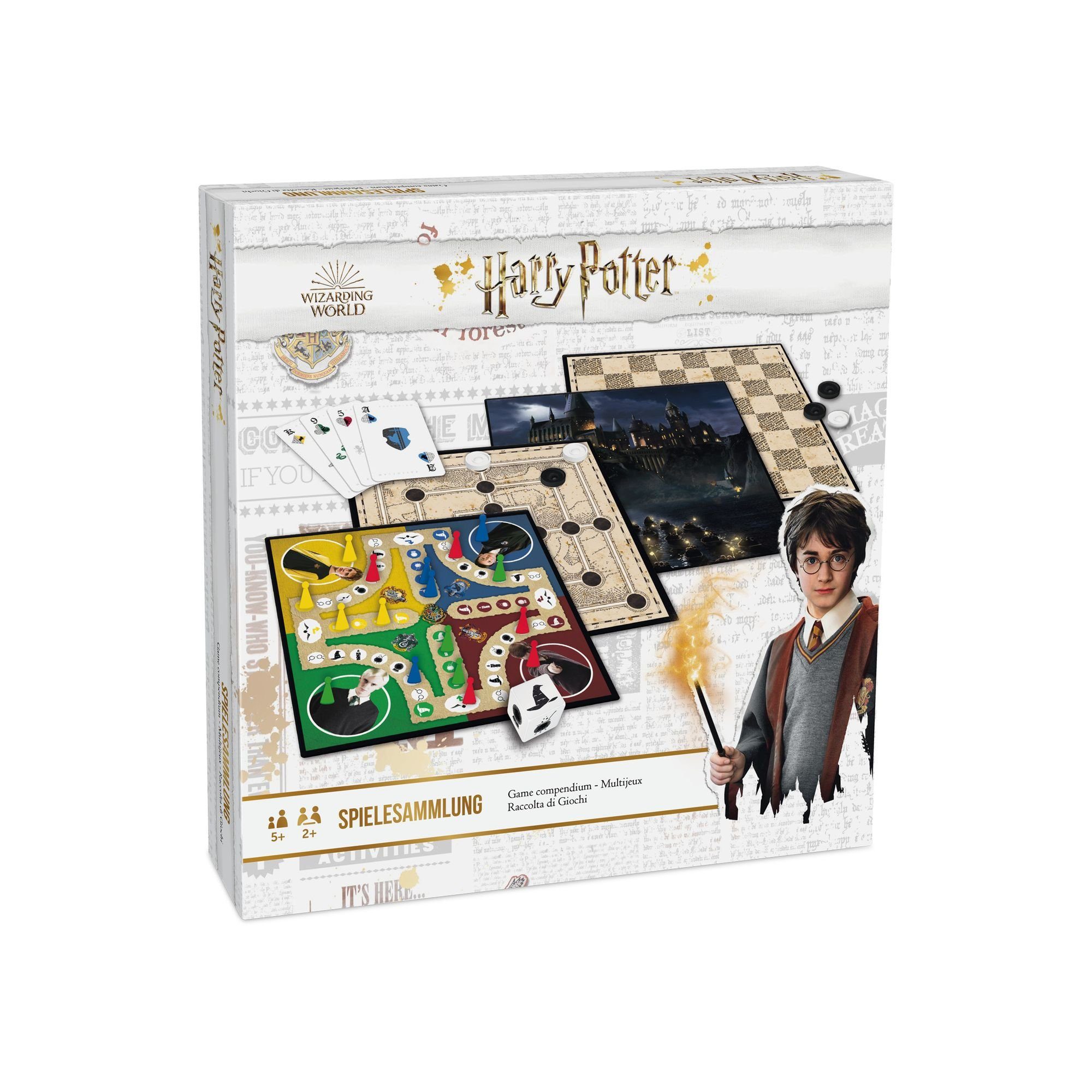 Spiel, WHOT! Spielesammlung + ASS Harry Brettspiel - LEX GO! Potter +
