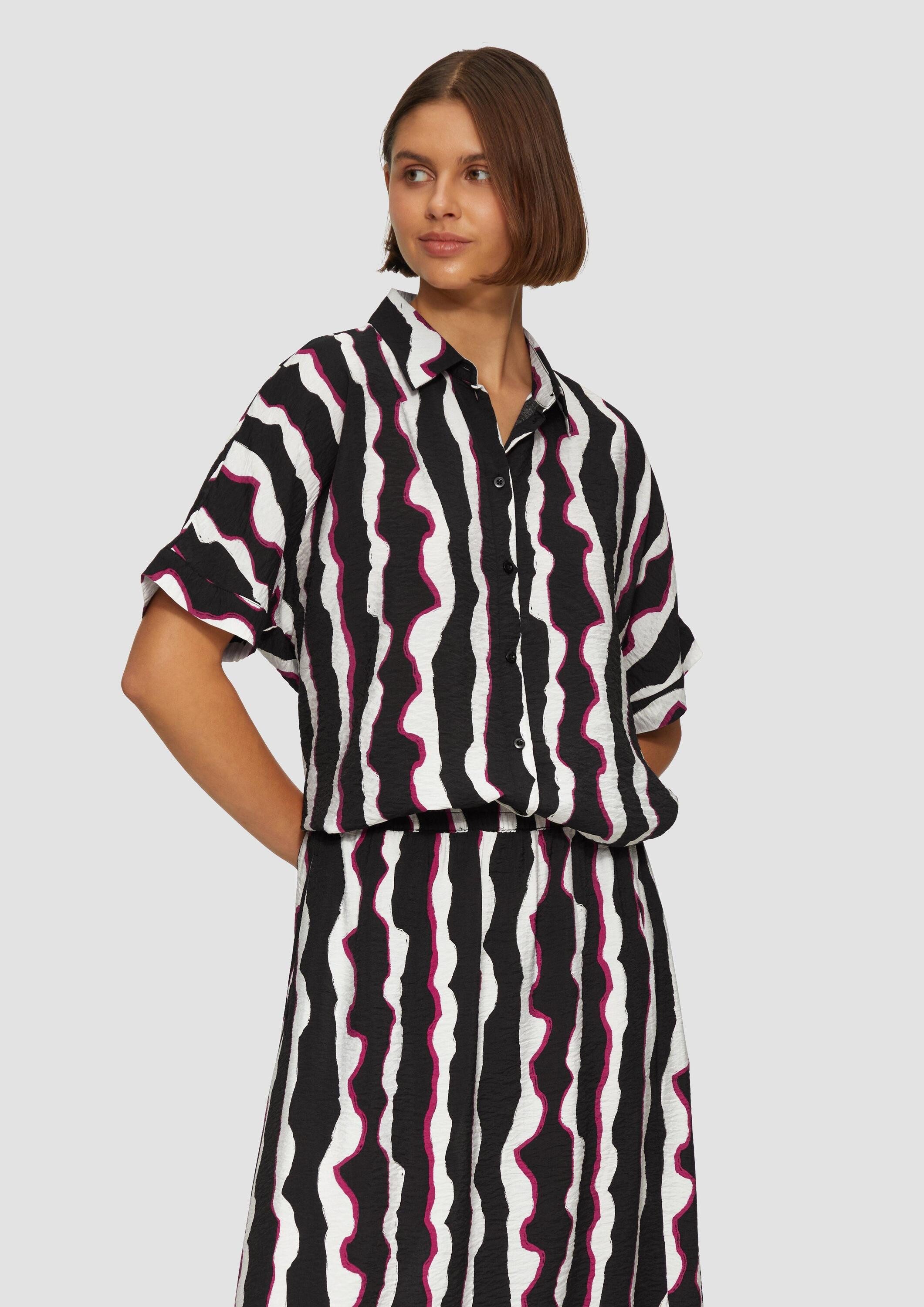 Kurzarmbluse Bluse