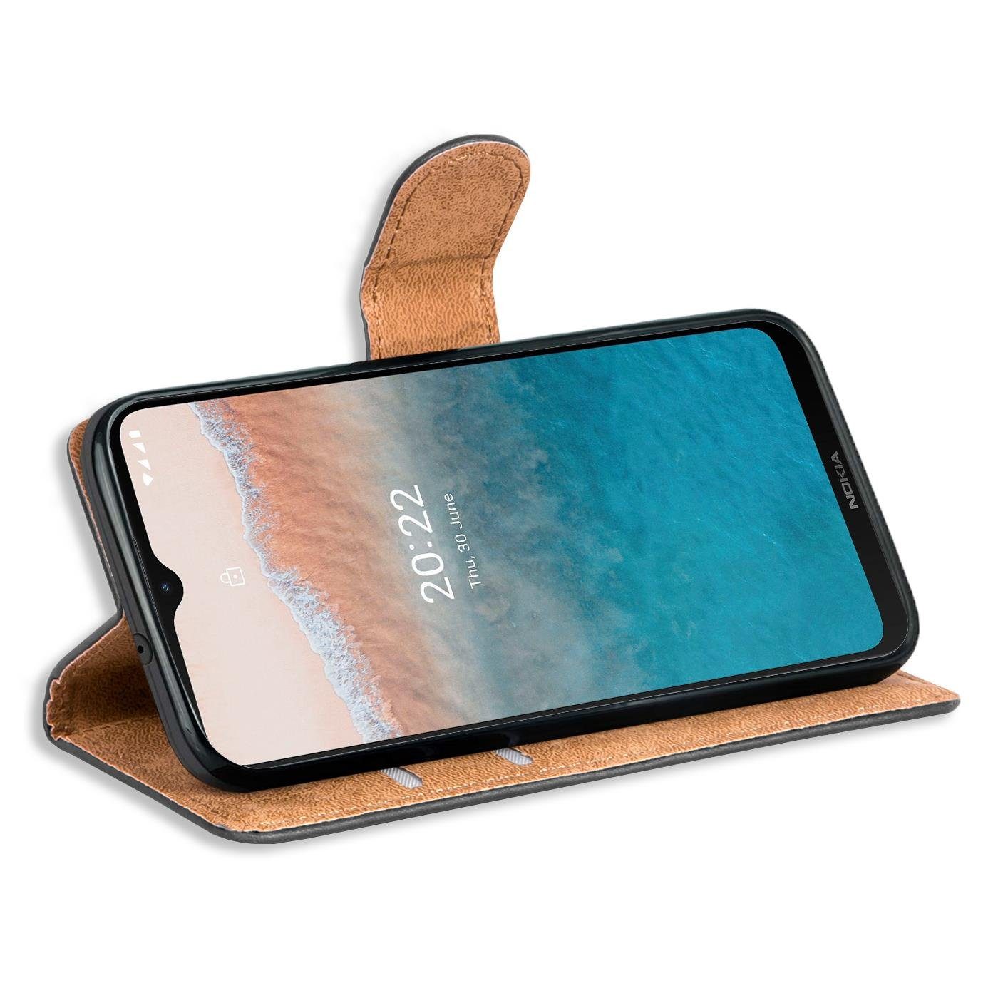 CoolGadget Handyhülle Book Case Handy Tasche für Nokia C21 Plus 6,52 Zoll, Hülle Klapphülle Flip Cover für Nokia C21 Plus Schutzhülle stoßfest