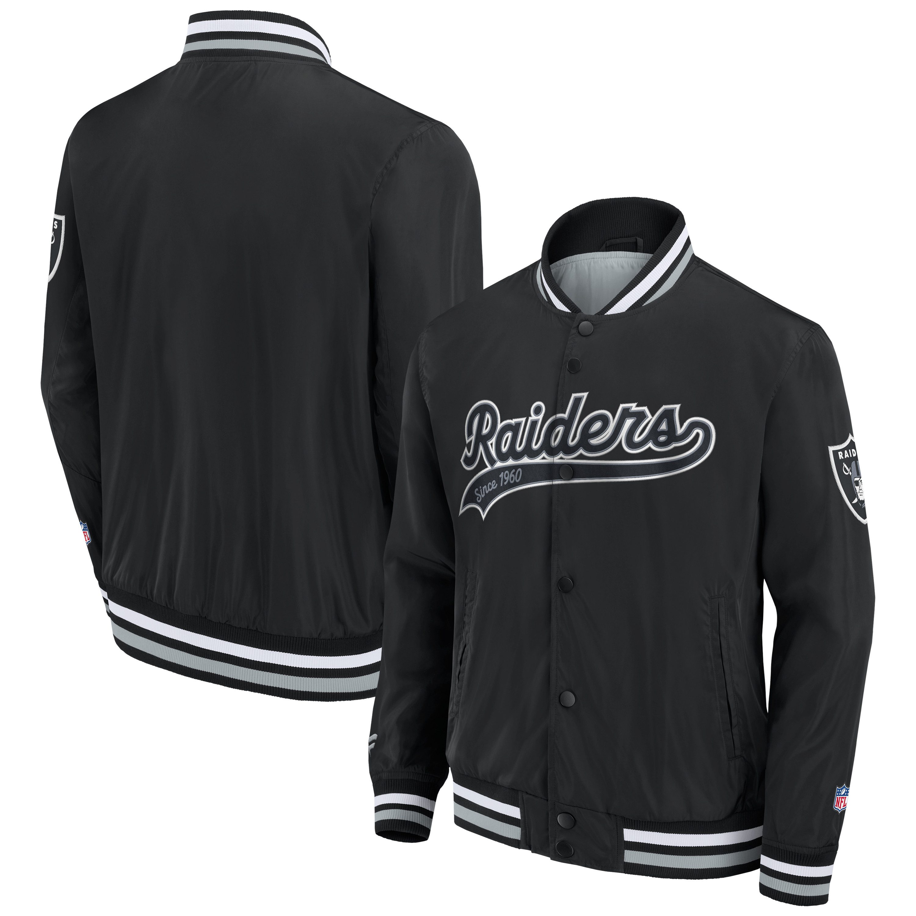 Fanatics Bomberjacke Fanatics Jacke Las Vegas Raiders Sateen günstig online kaufen