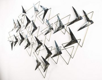 KUNSTLOFT Wanddekoobjekt Svelte Arrows 147x99x4 cm, handgefertigte Wanddeko Metall